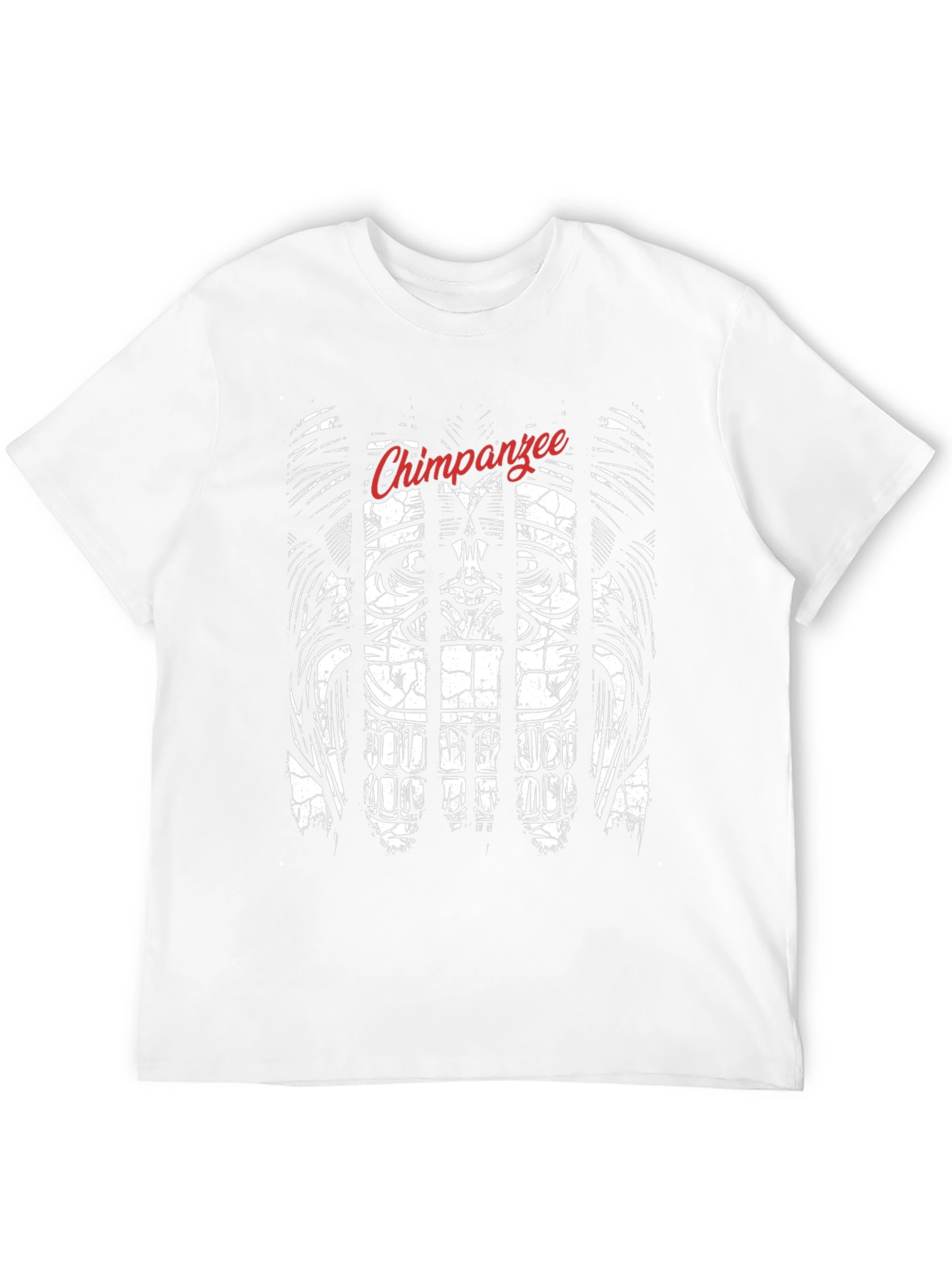 Chimpanzee Behind Bars Graphic Tee