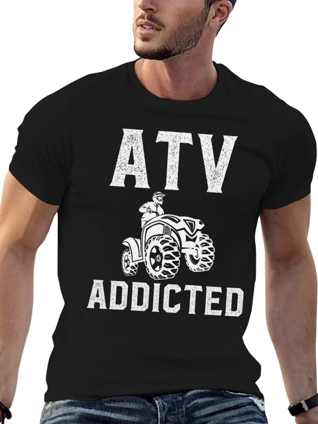 ATV Addicted Graphic T-Shirt