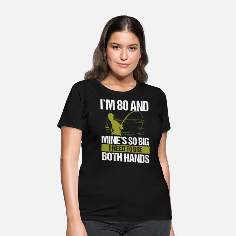 80 Year Old Fishing Lure Fisherman Rod Funny 80