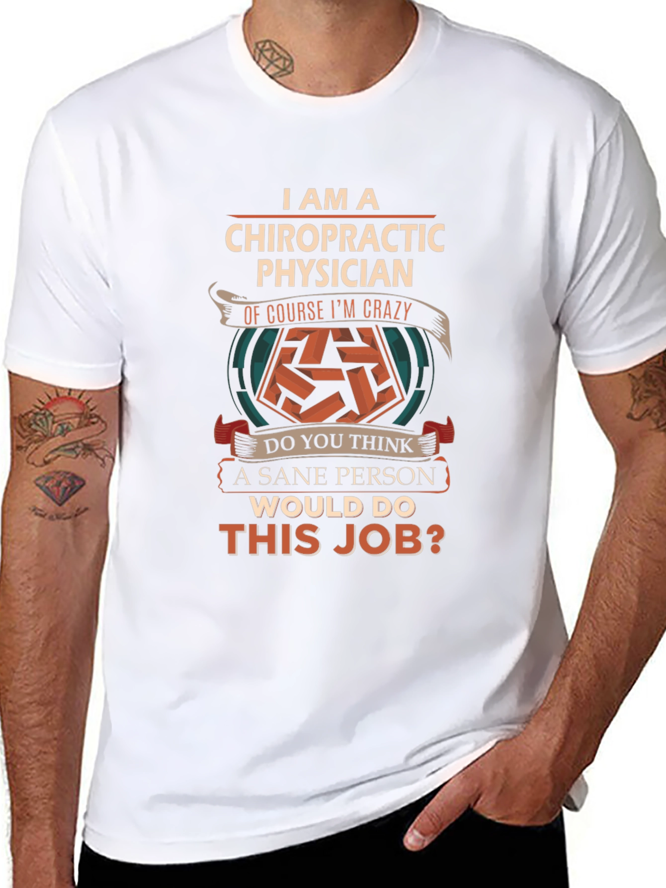 Chiropractic Physician T-Shirt - Funny Sarcastic Design