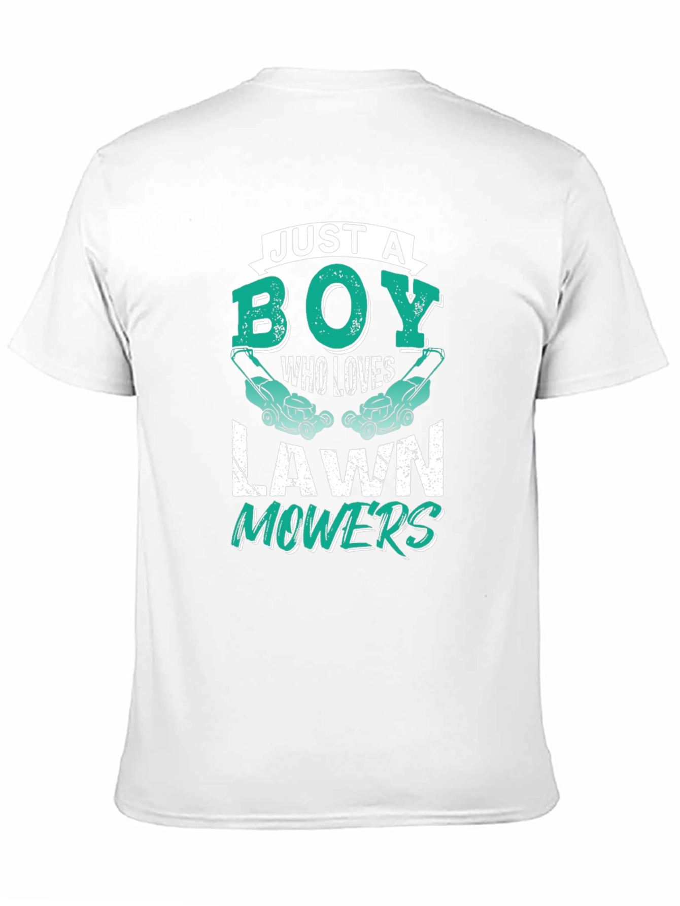 Just A Boy Who Loves Lawn Mowers T-Shirt