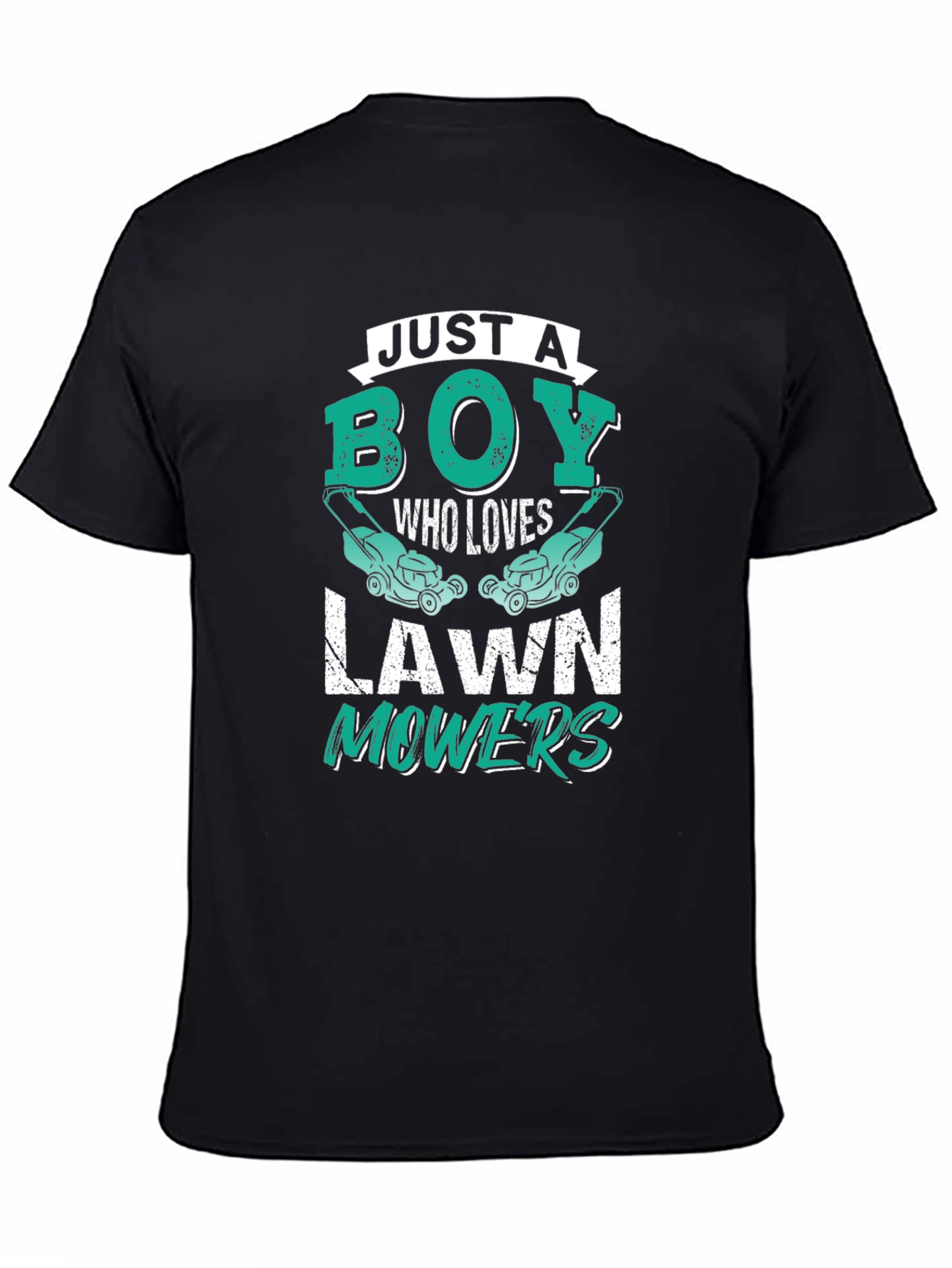 Just A Boy Who Loves Lawn Mowers T-Shirt