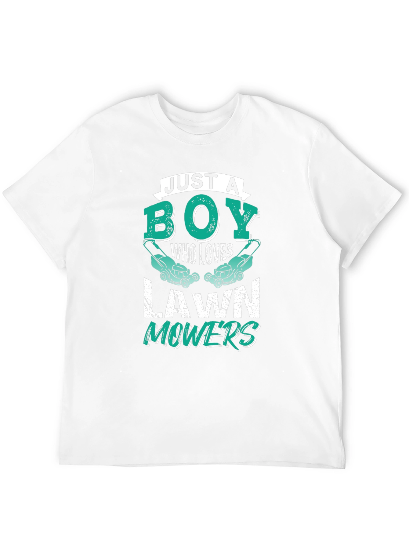 Just A Boy Who Loves Lawn Mowers T-Shirt