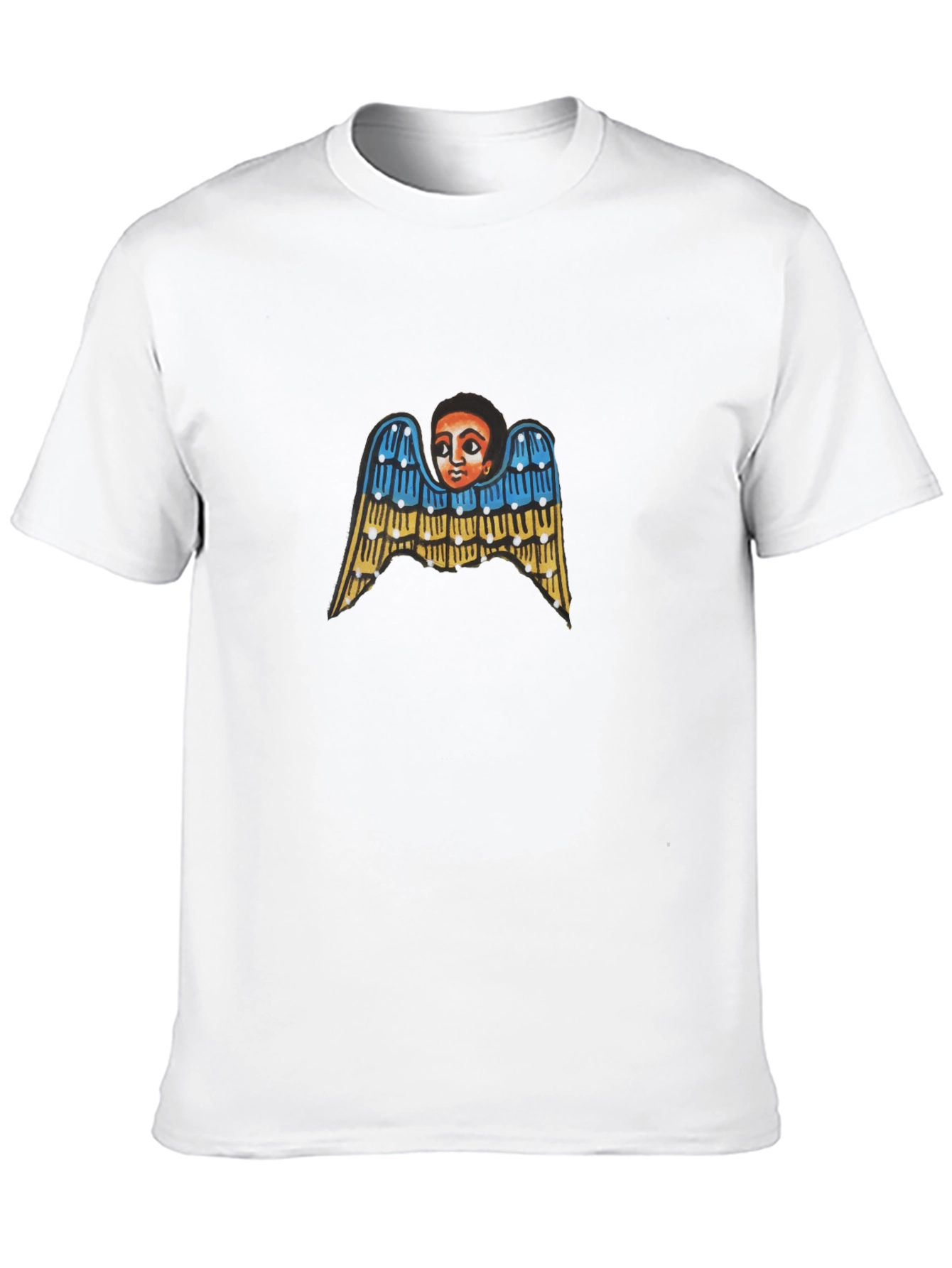 Angel Wings Graphic Black Tee