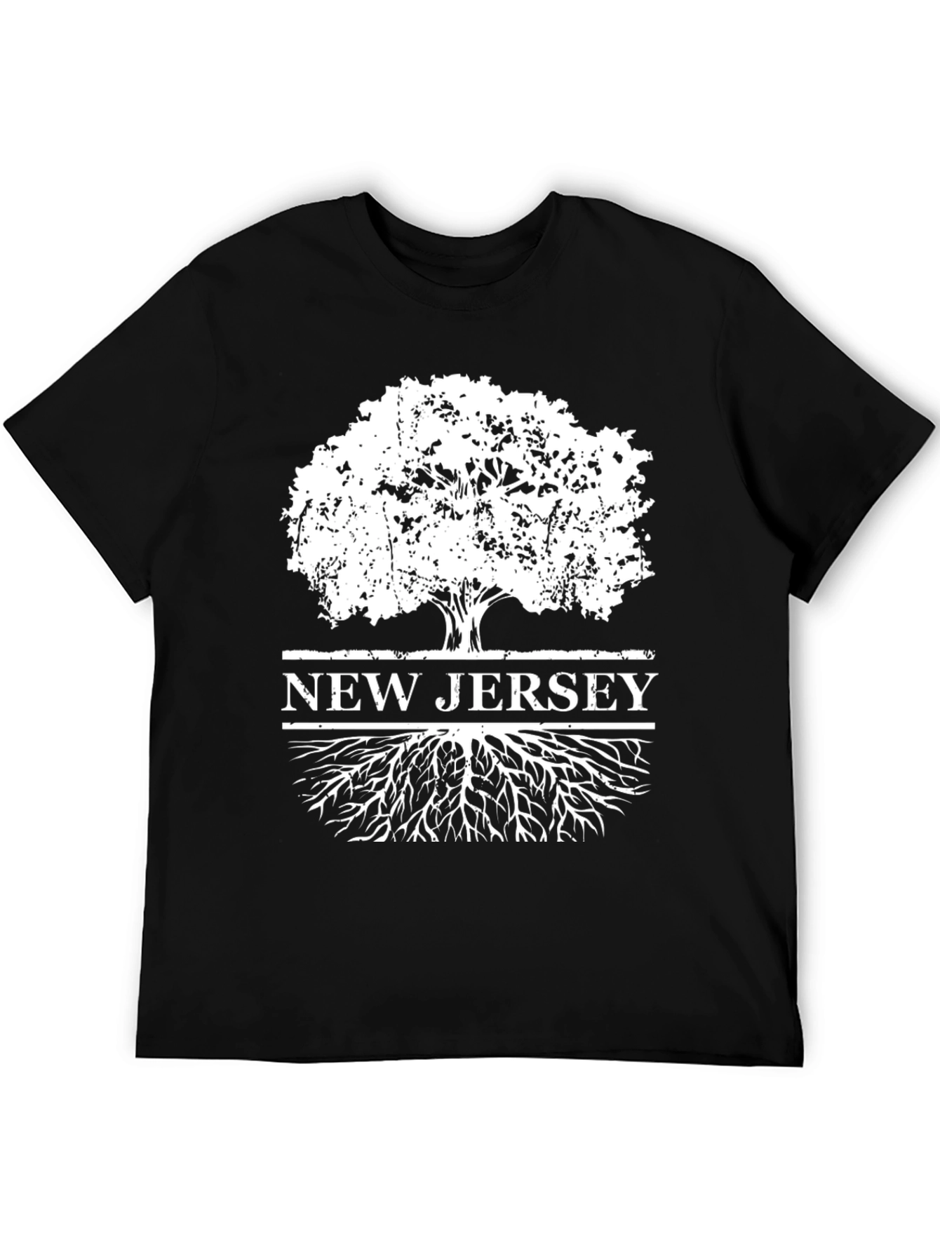 New Jersey Tree Roots Graphic T-Shirt
