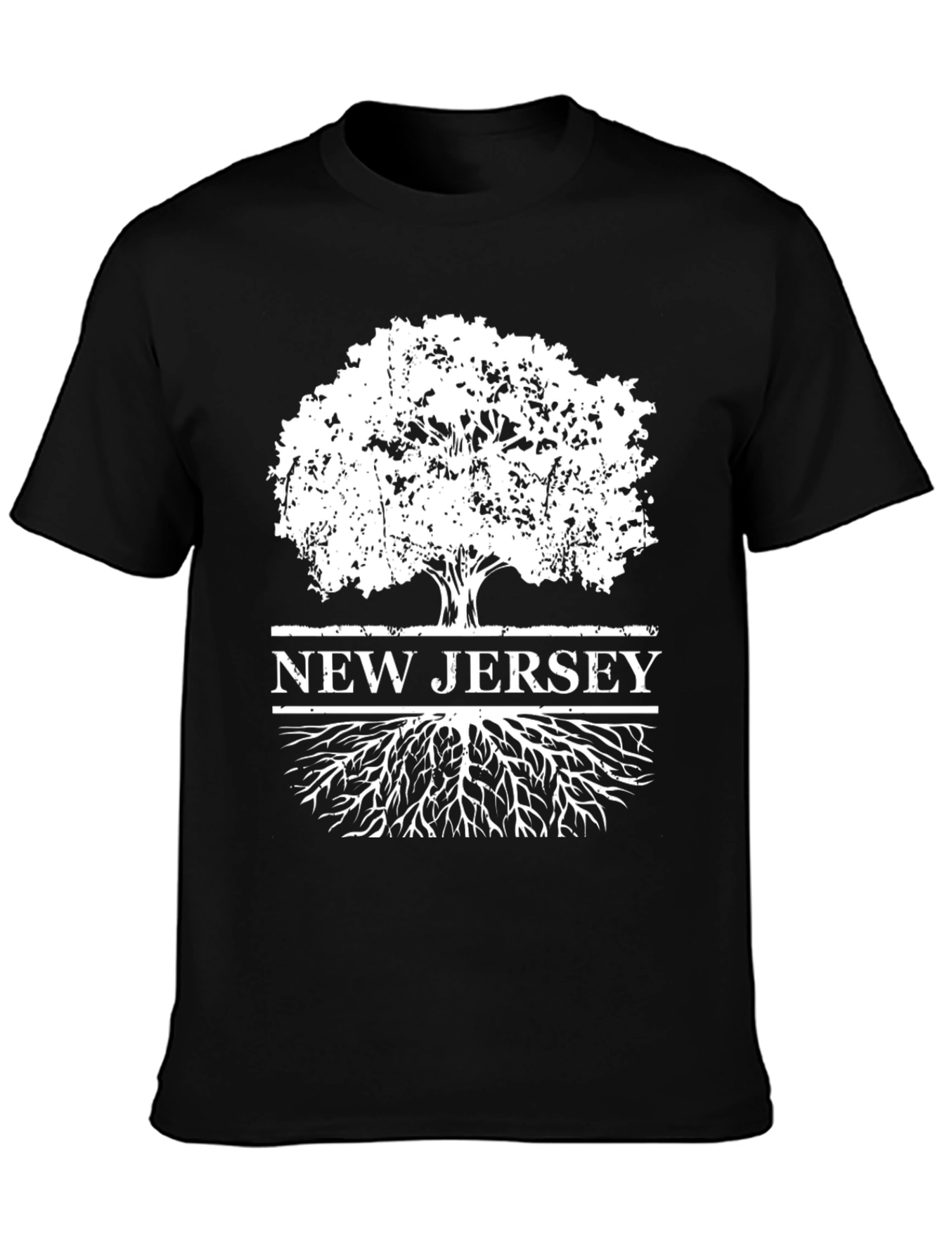 New Jersey Tree Roots Graphic T-Shirt