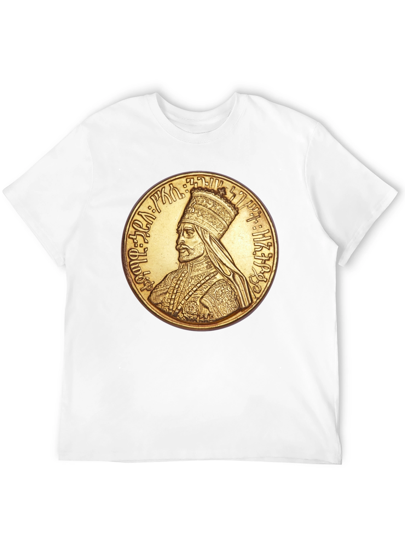 Ethiopian Emperor T-Shirt - Black