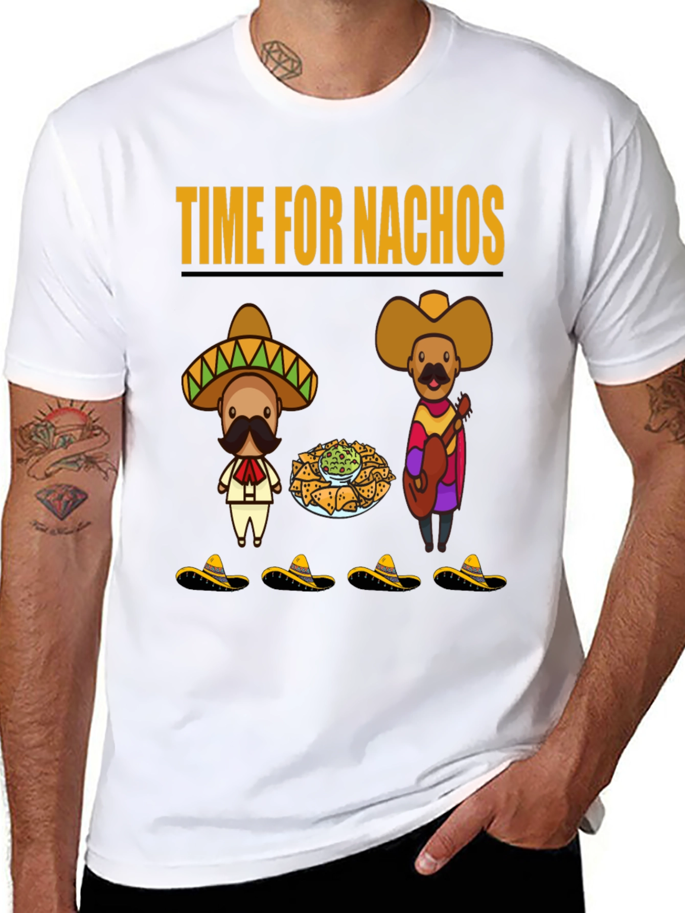 Time for Nachos Graphic T-Shirt