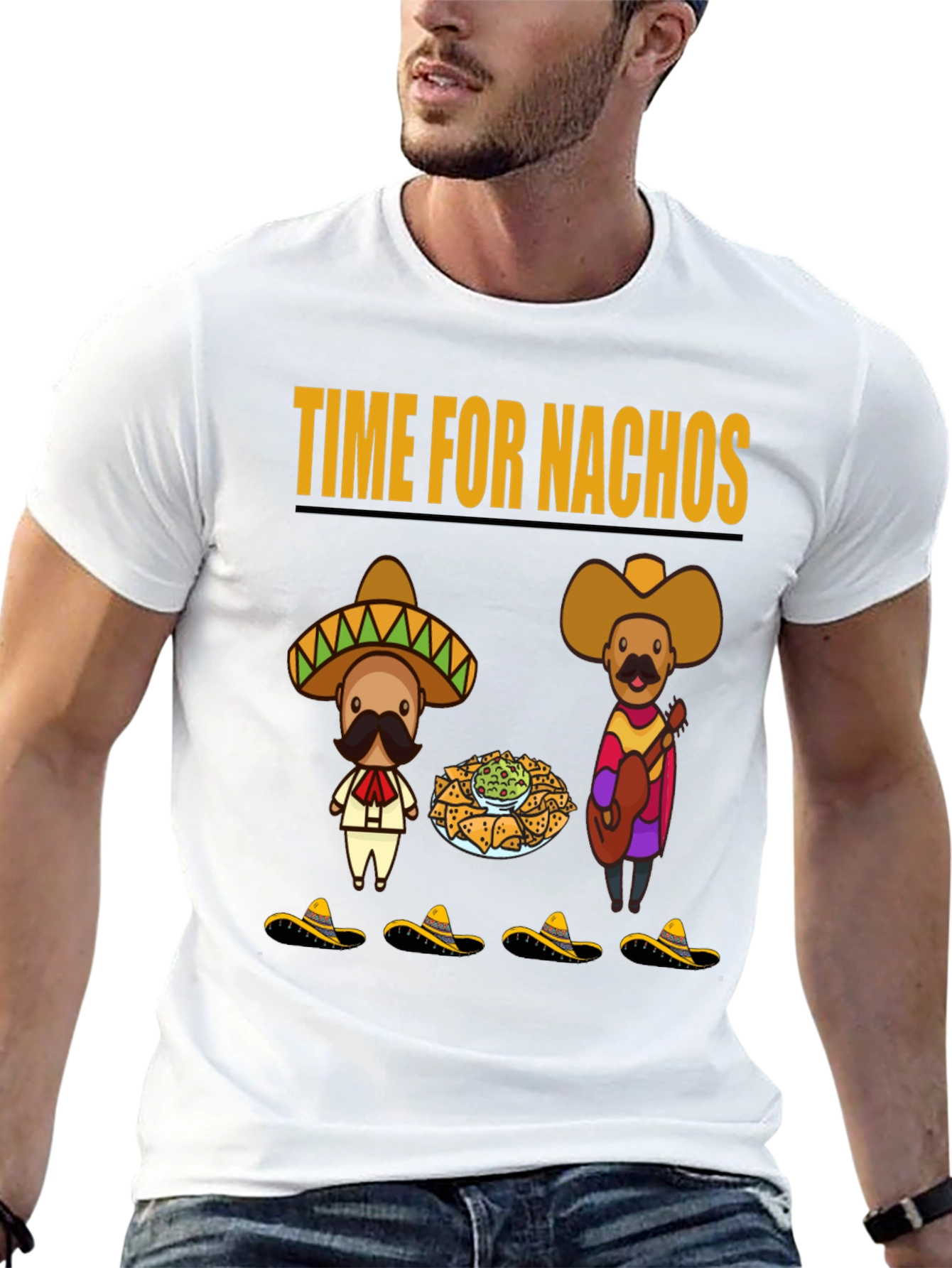 Time for Nachos Graphic T-Shirt