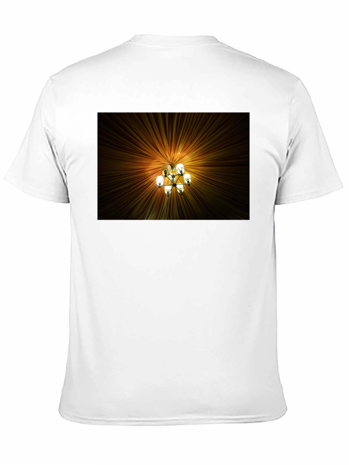 Chandelier Graphic Tee - Unique Design T-Shirt