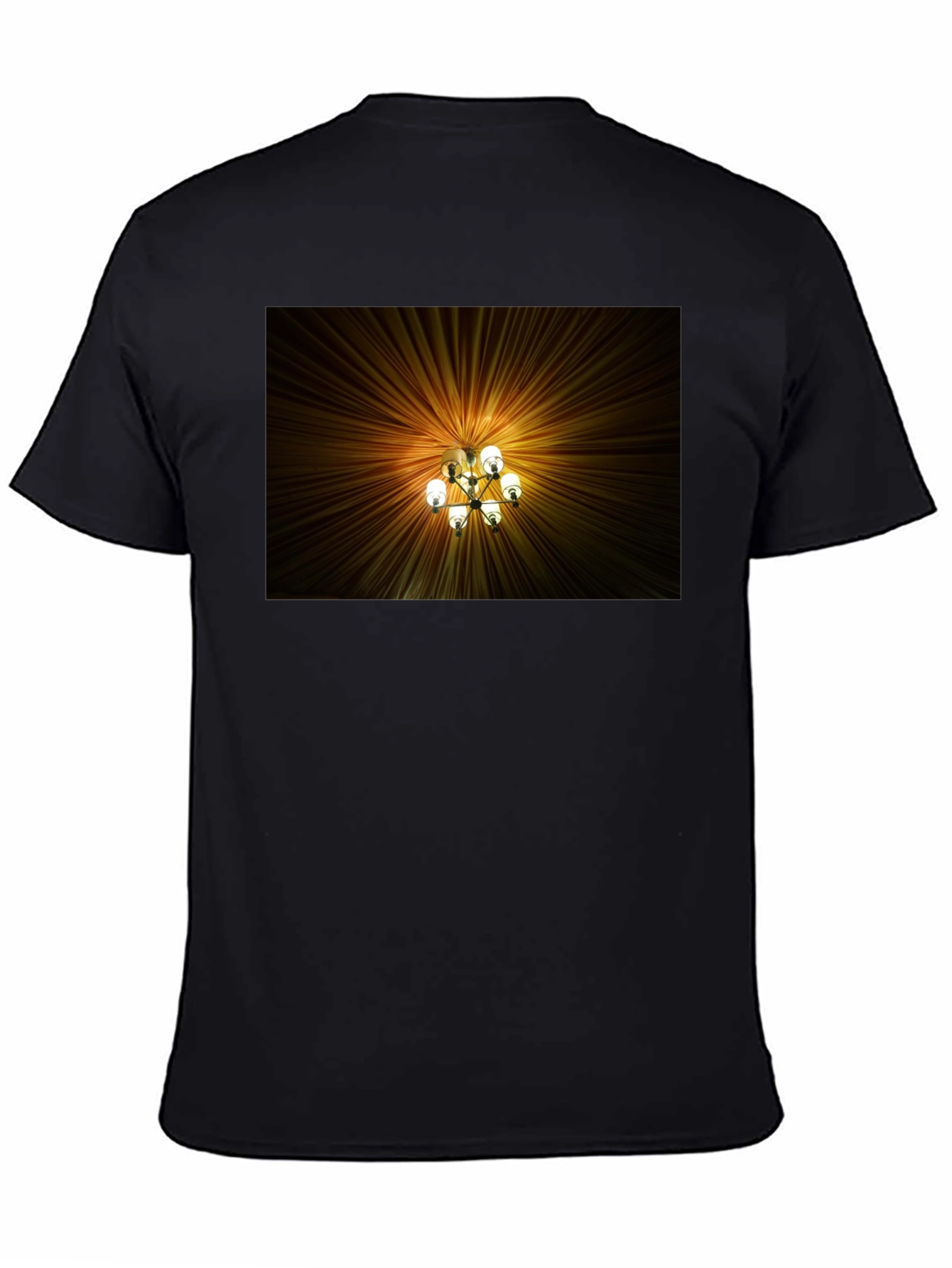 Chandelier Graphic Tee - Unique Design T-Shirt
