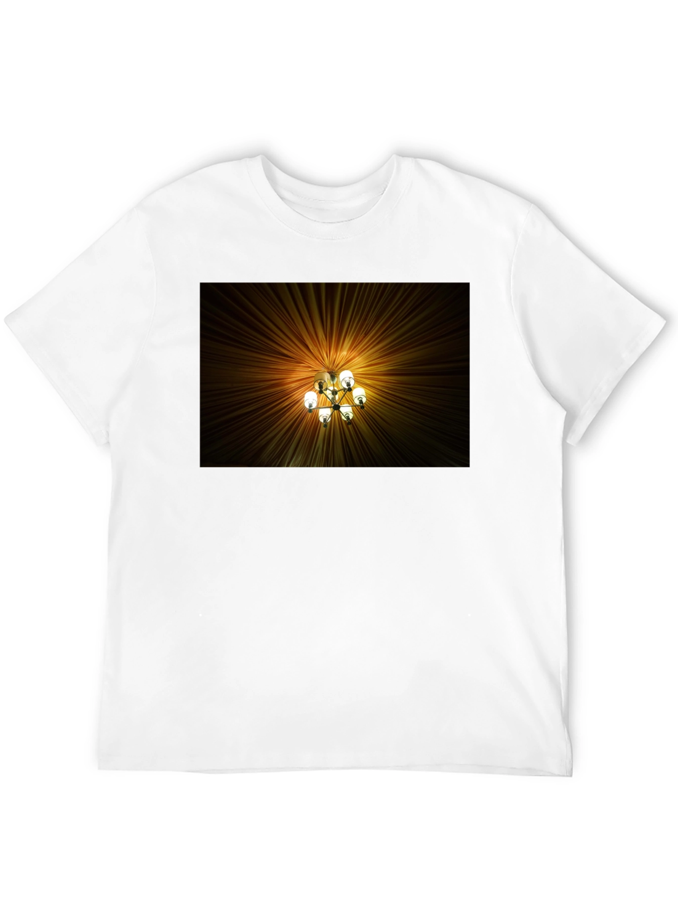 Chandelier Graphic Tee - Unique Design T-Shirt
