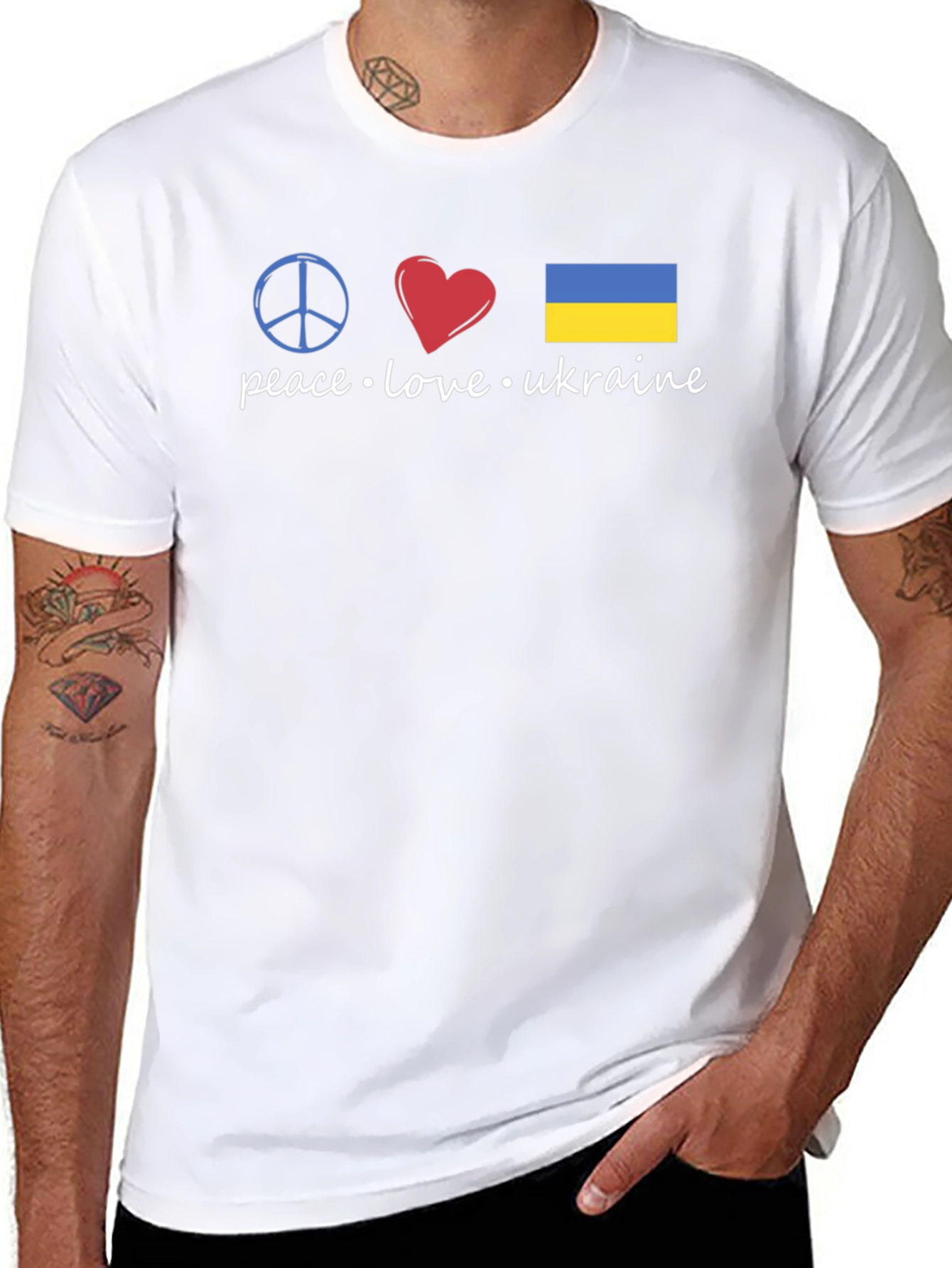 Peace Love Ukraine T-Shirt