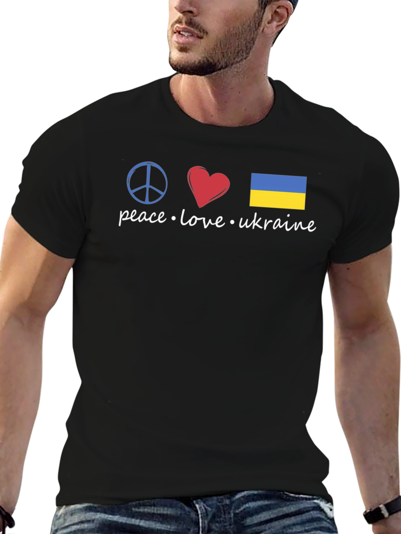 Peace Love Ukraine T-Shirt