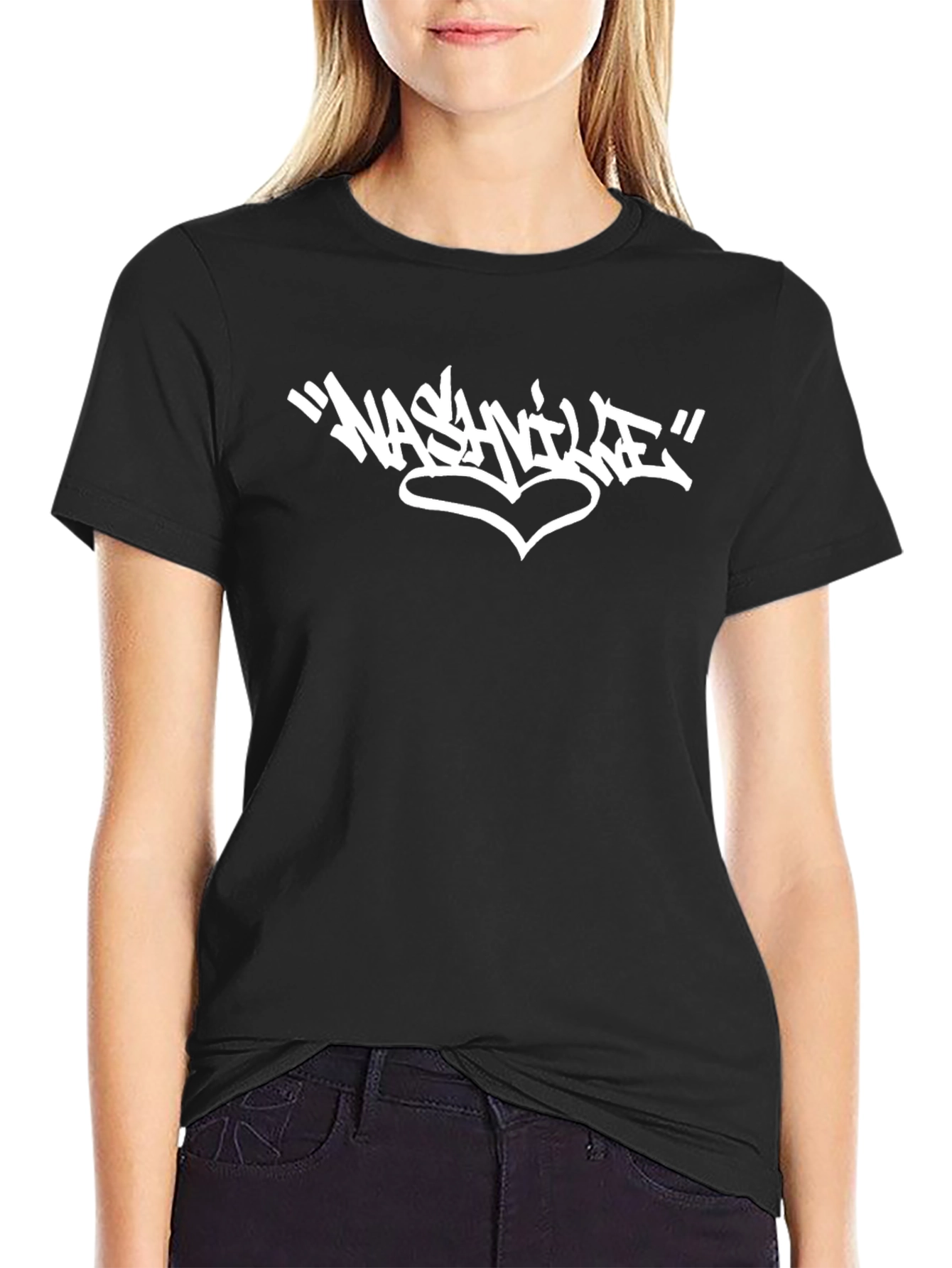 Nashville Heart Graffiti T-Shirt