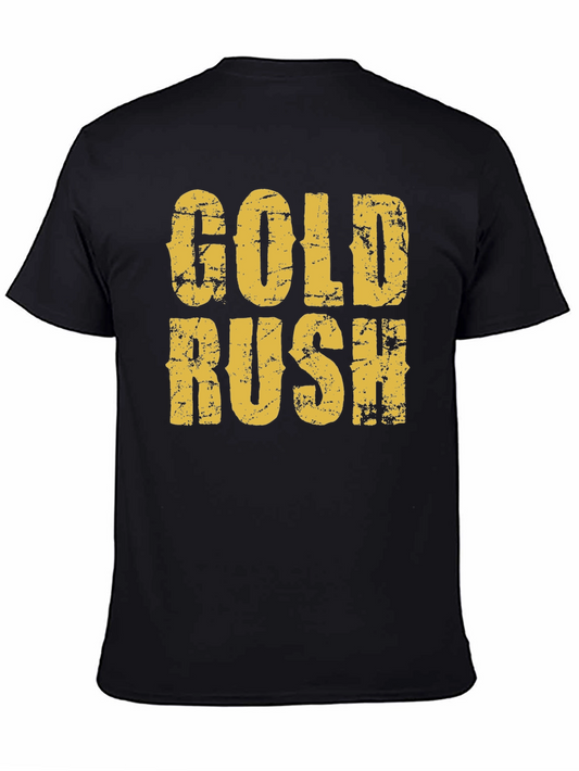 Gold Rush Graphic Print Tee