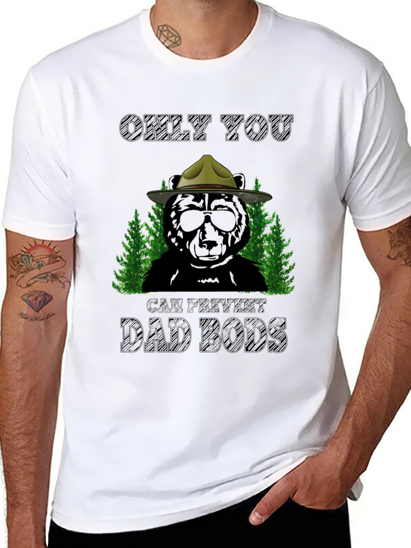 Funny Bear Dad Bods T-Shirt