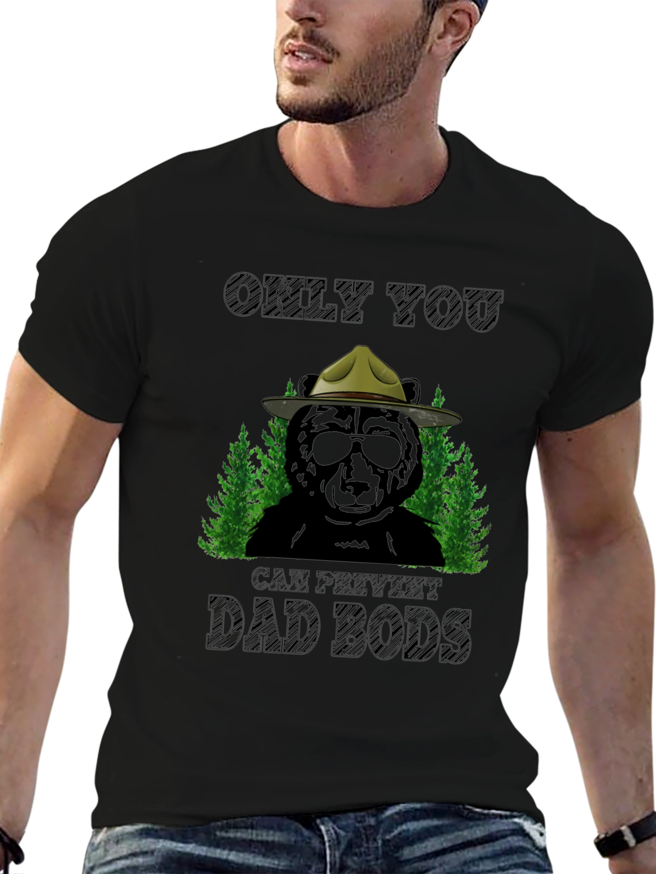 Funny Bear Dad Bods T-Shirt