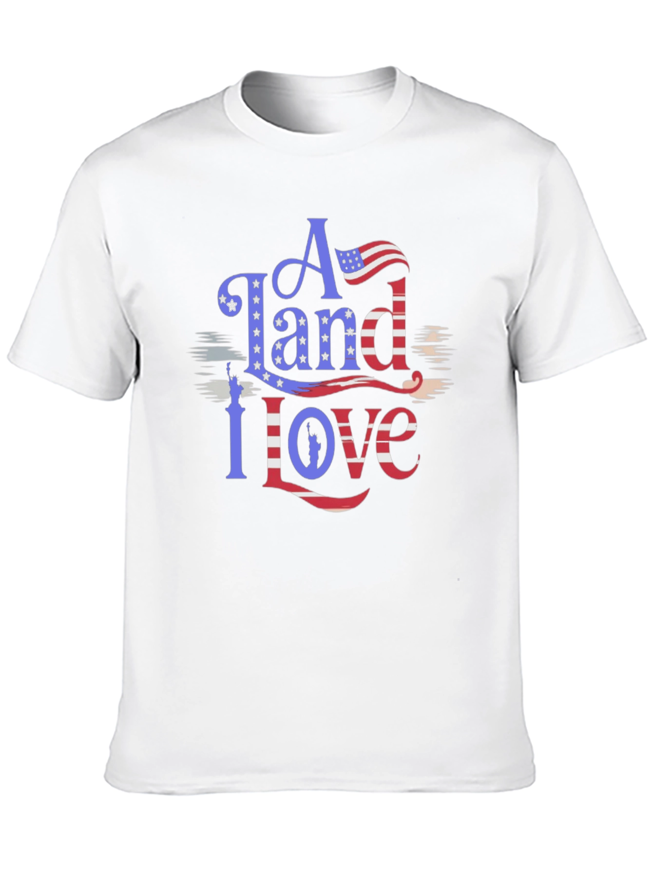 Patriotic Land of Love Graphic Tee