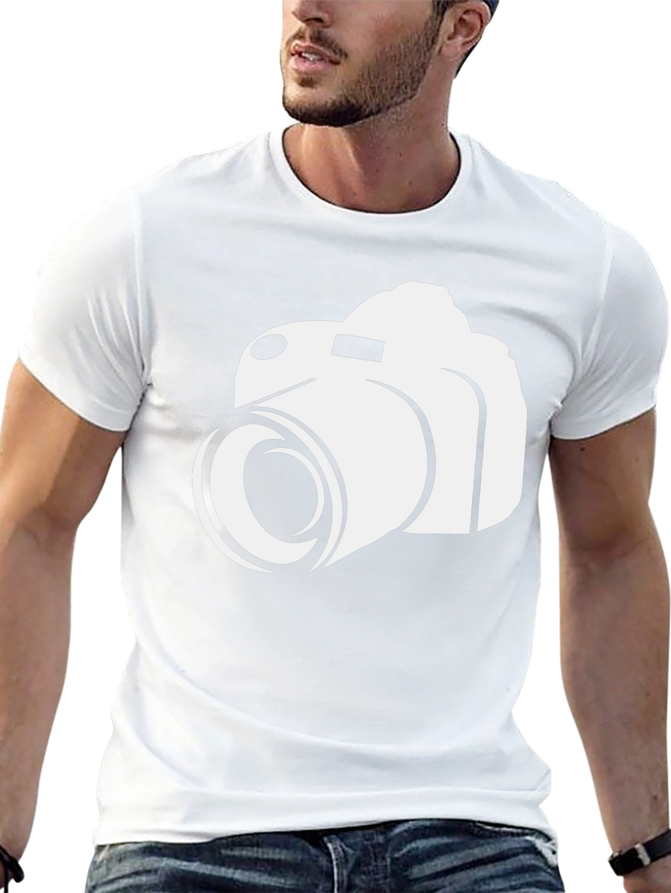 Camera Graphic Tee - Photographer Gift