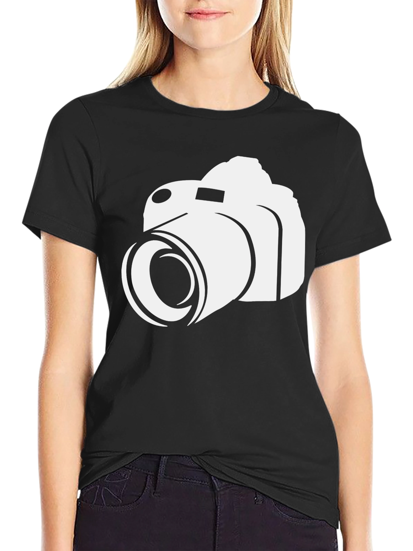 Camera Graphic Tee - Photographer Gift