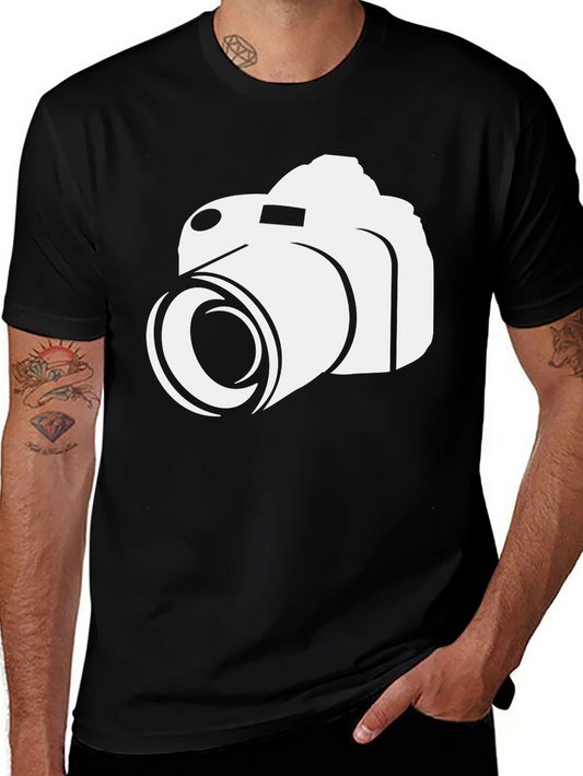 Camera Graphic Tee - Photographer Gift