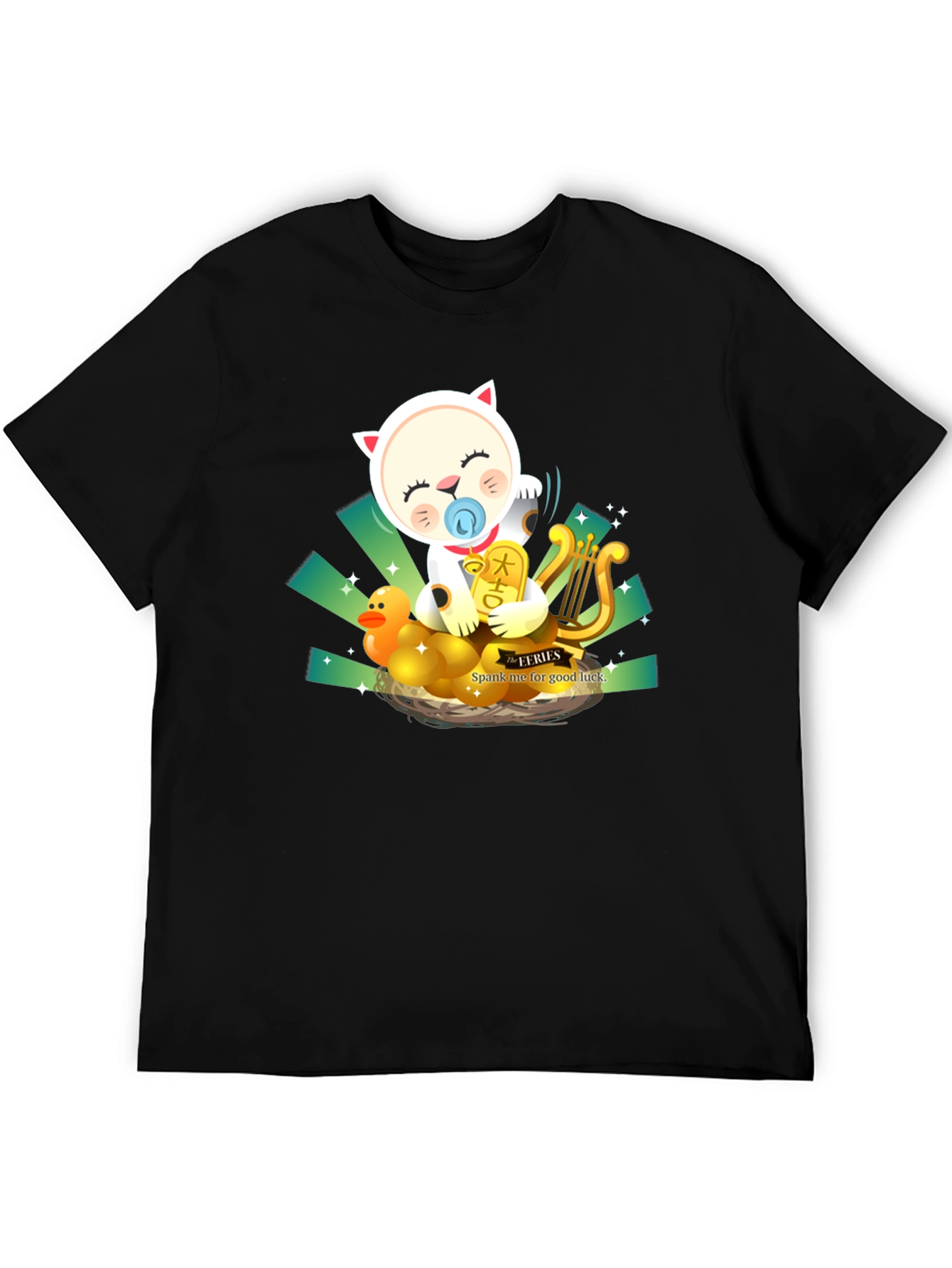 Lucky Baby Cat T-Shirt