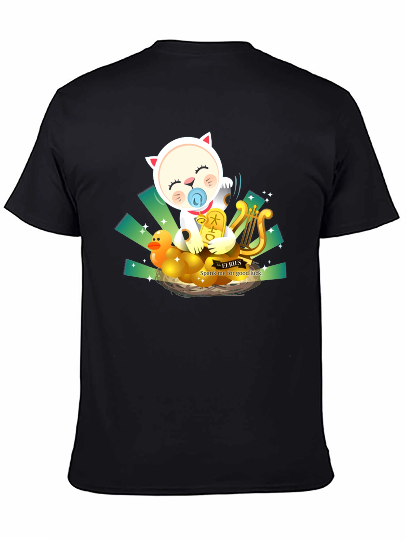 Lucky Baby Cat T-Shirt