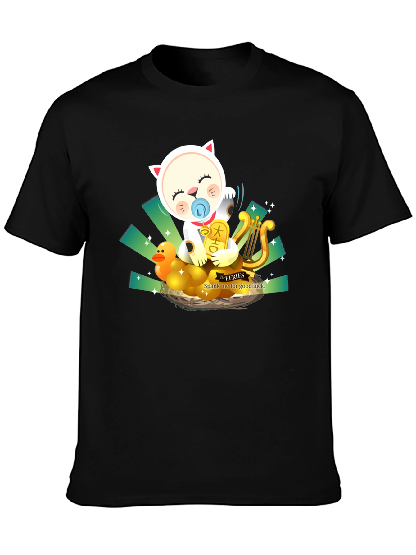 Lucky Baby Cat T-Shirt