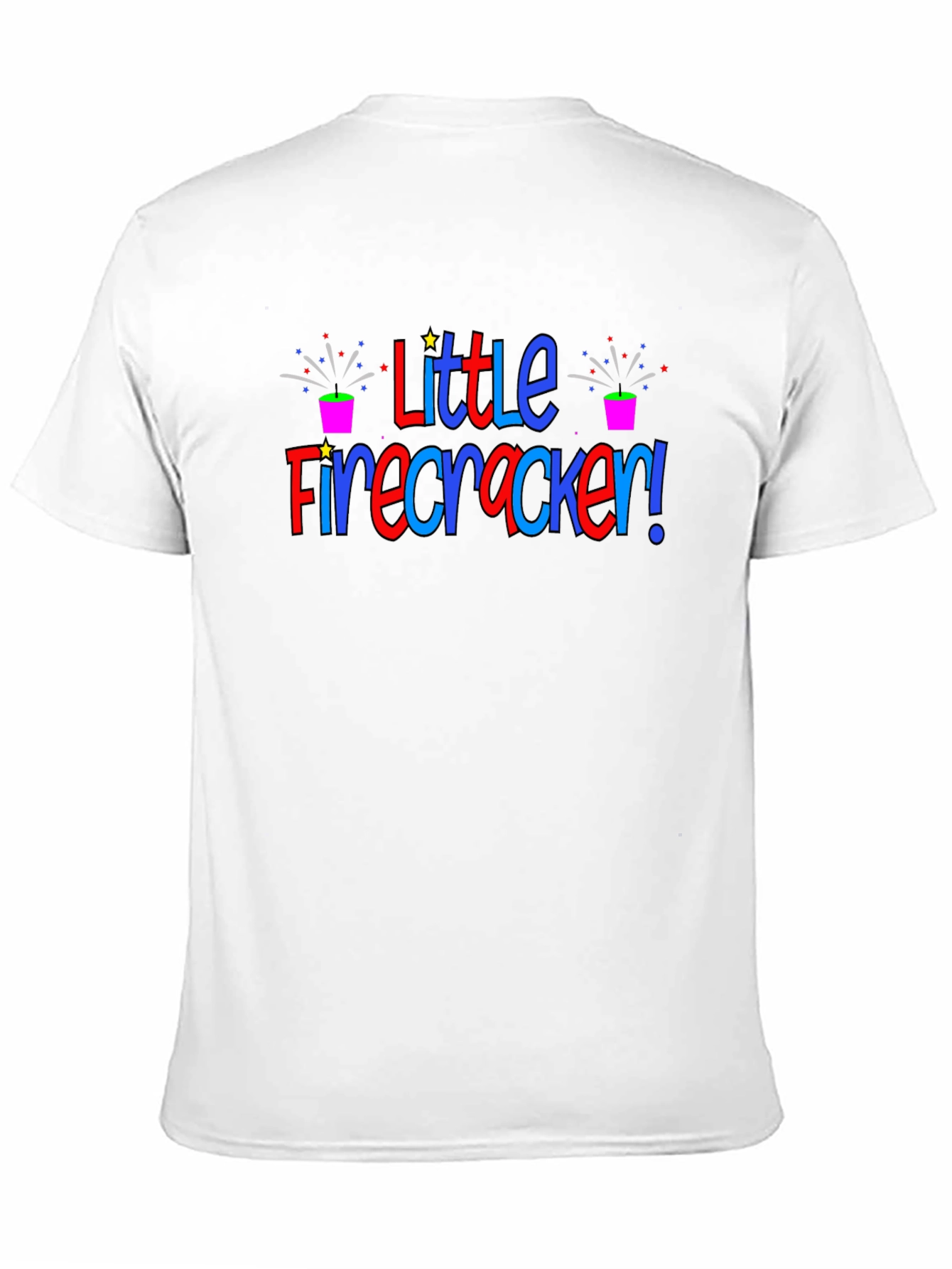 Little Firecracker Tee - Patriotic T-Shirt