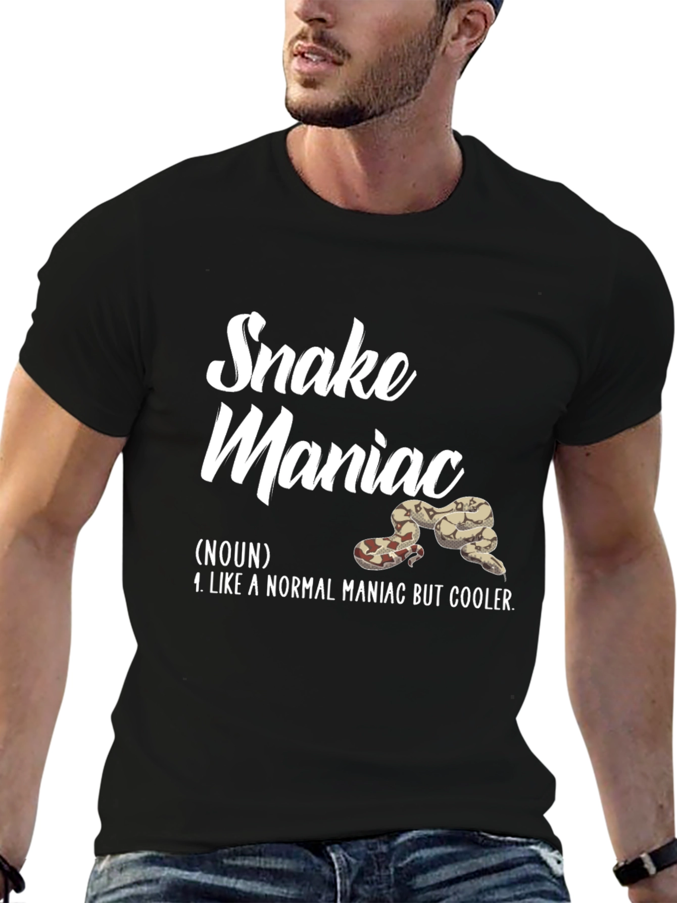 Snake Maniac Graphic Tee