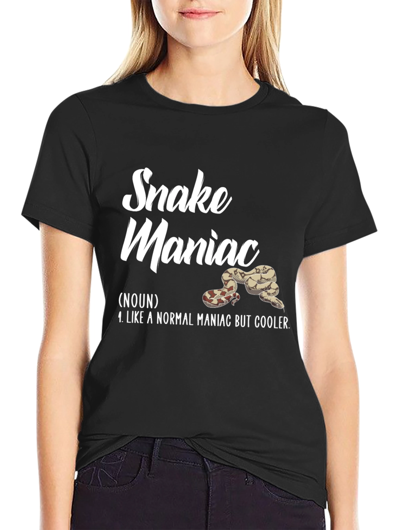 Snake Maniac Graphic Tee