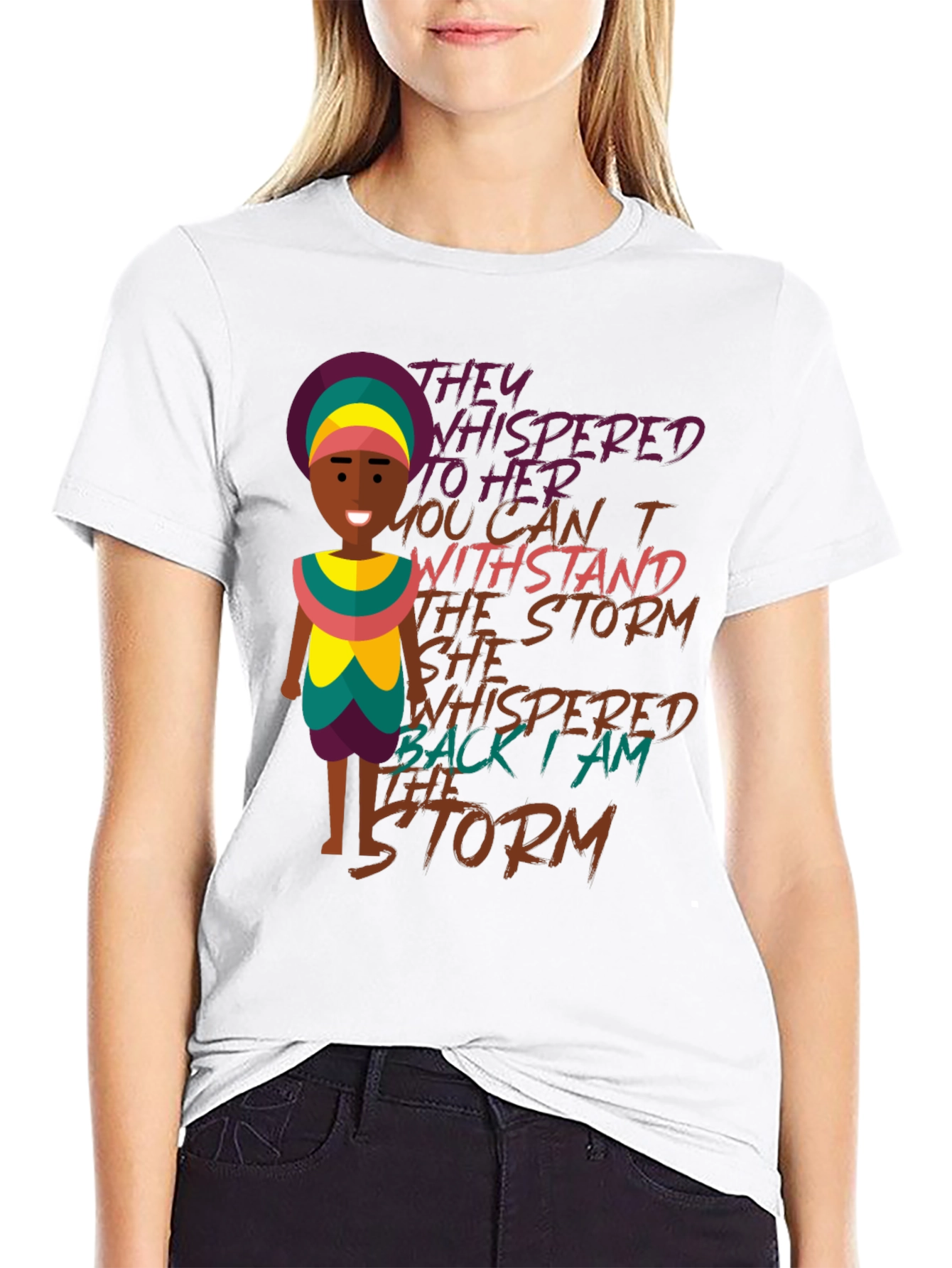 Inspirational Woman Quote T-Shirt