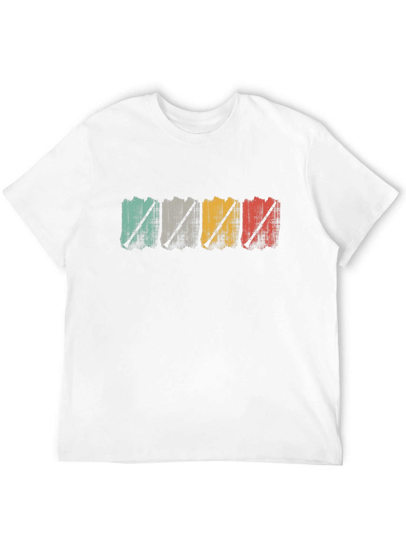Retro Oboe Player Graphic T-Shirt