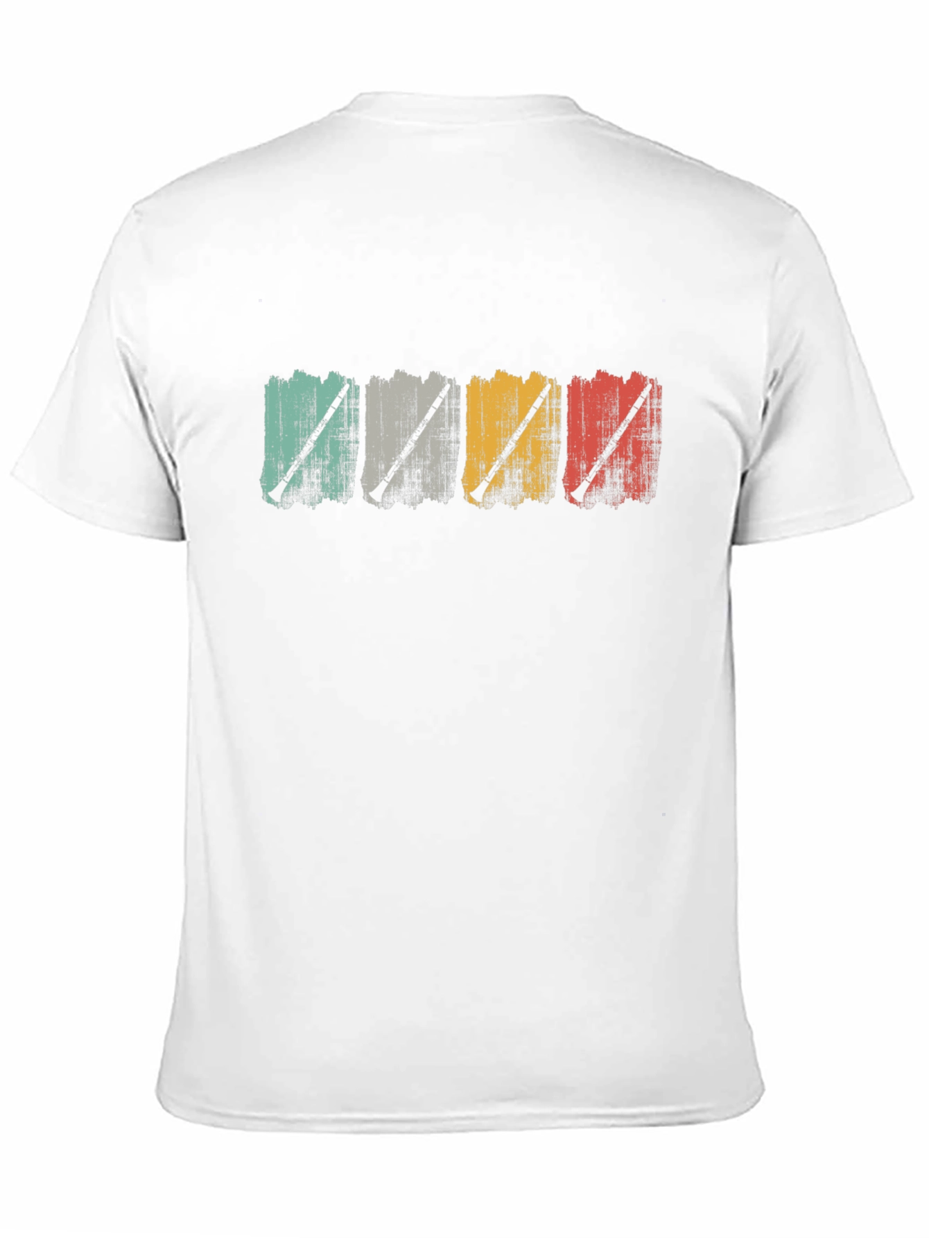 Retro Oboe Player Graphic T-Shirt