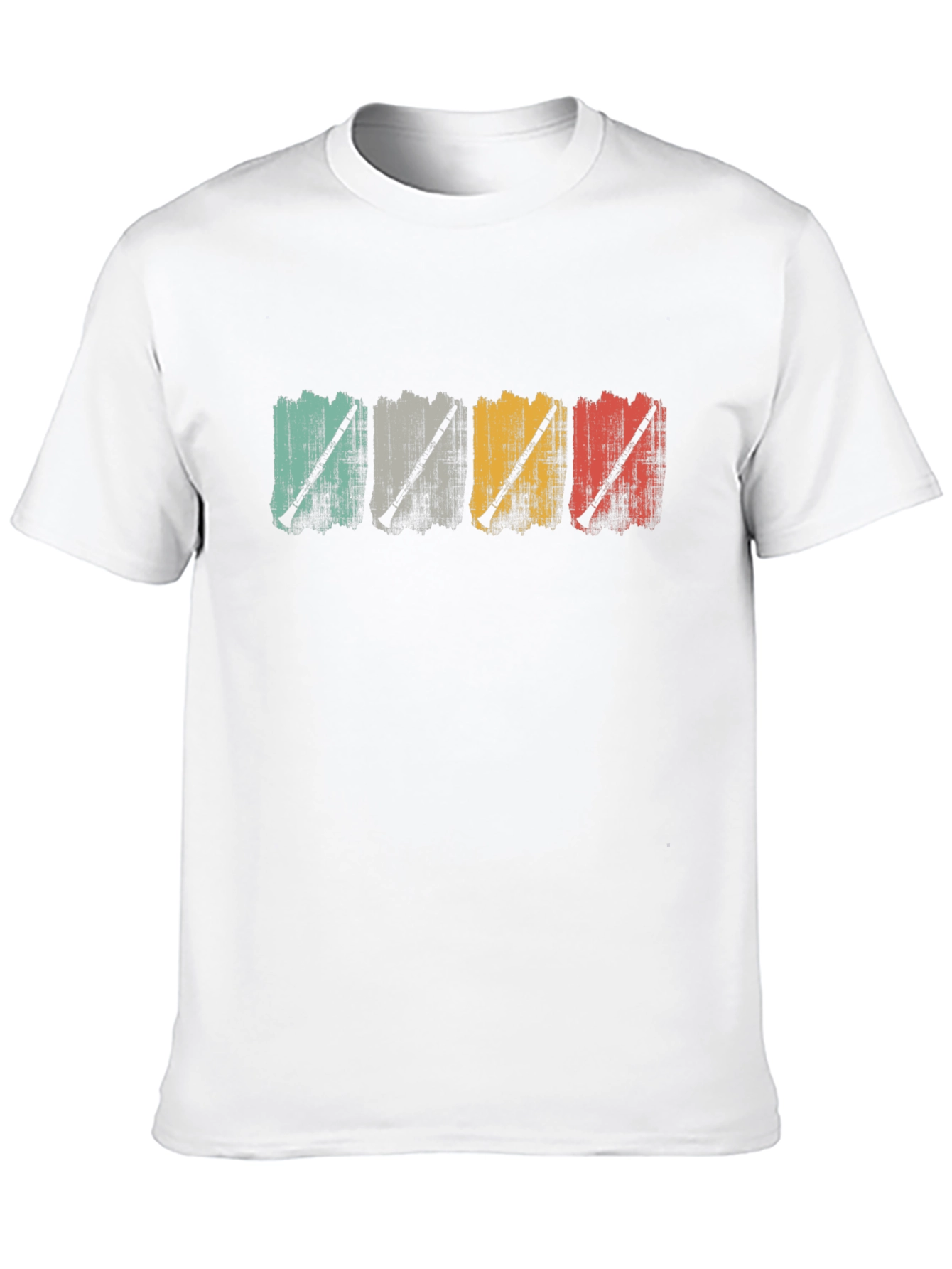 Retro Oboe Player Graphic T-Shirt