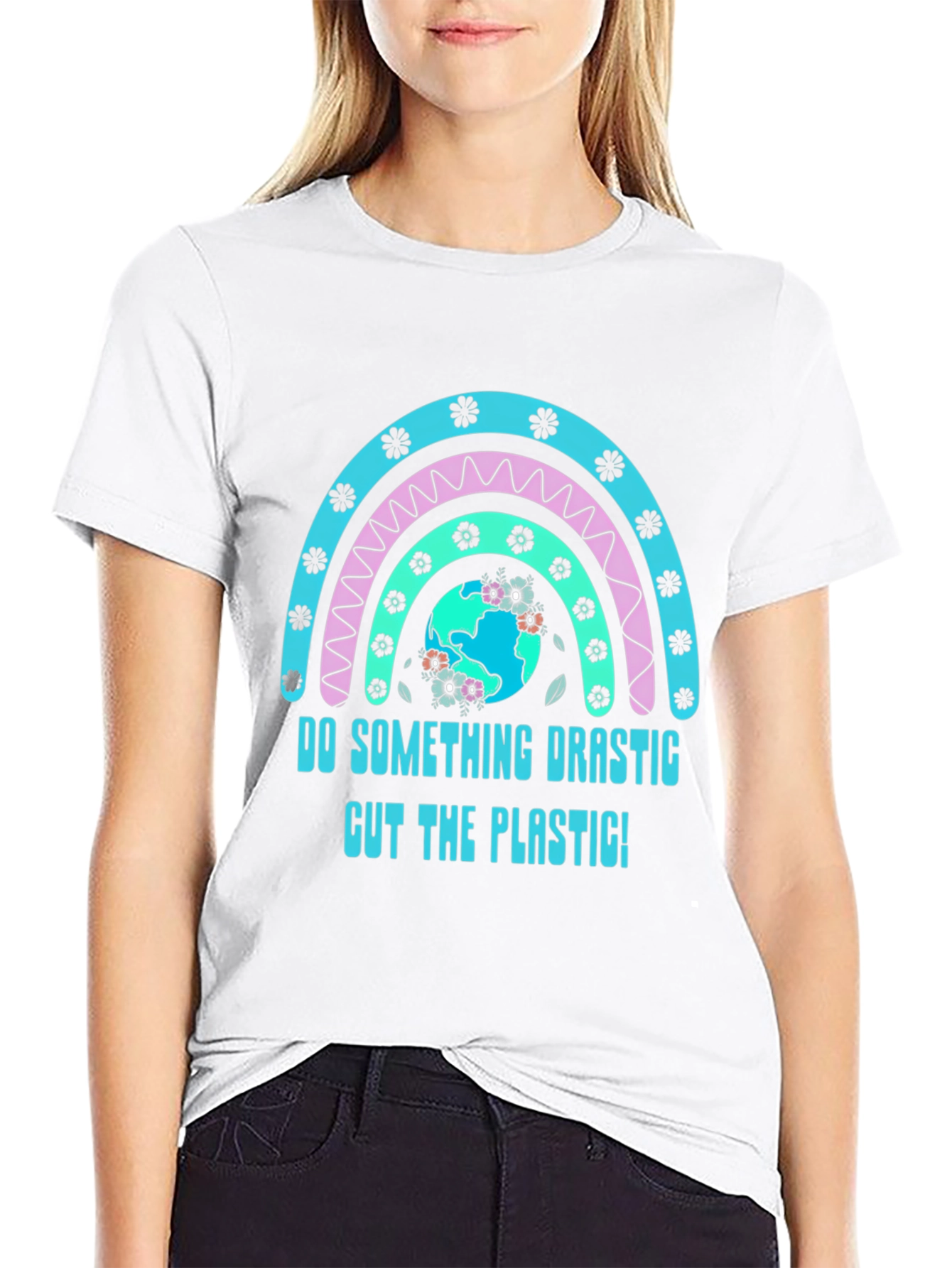 Eco-Friendly Do Something Drastic Graphic Tee