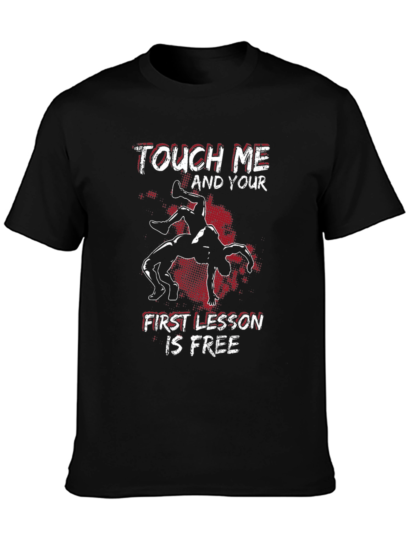 Touch Me Wrestling Graphic Tee