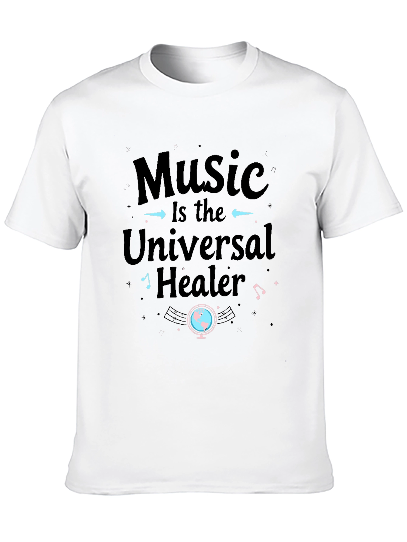 Music is the Universal Healer Graphic Tee