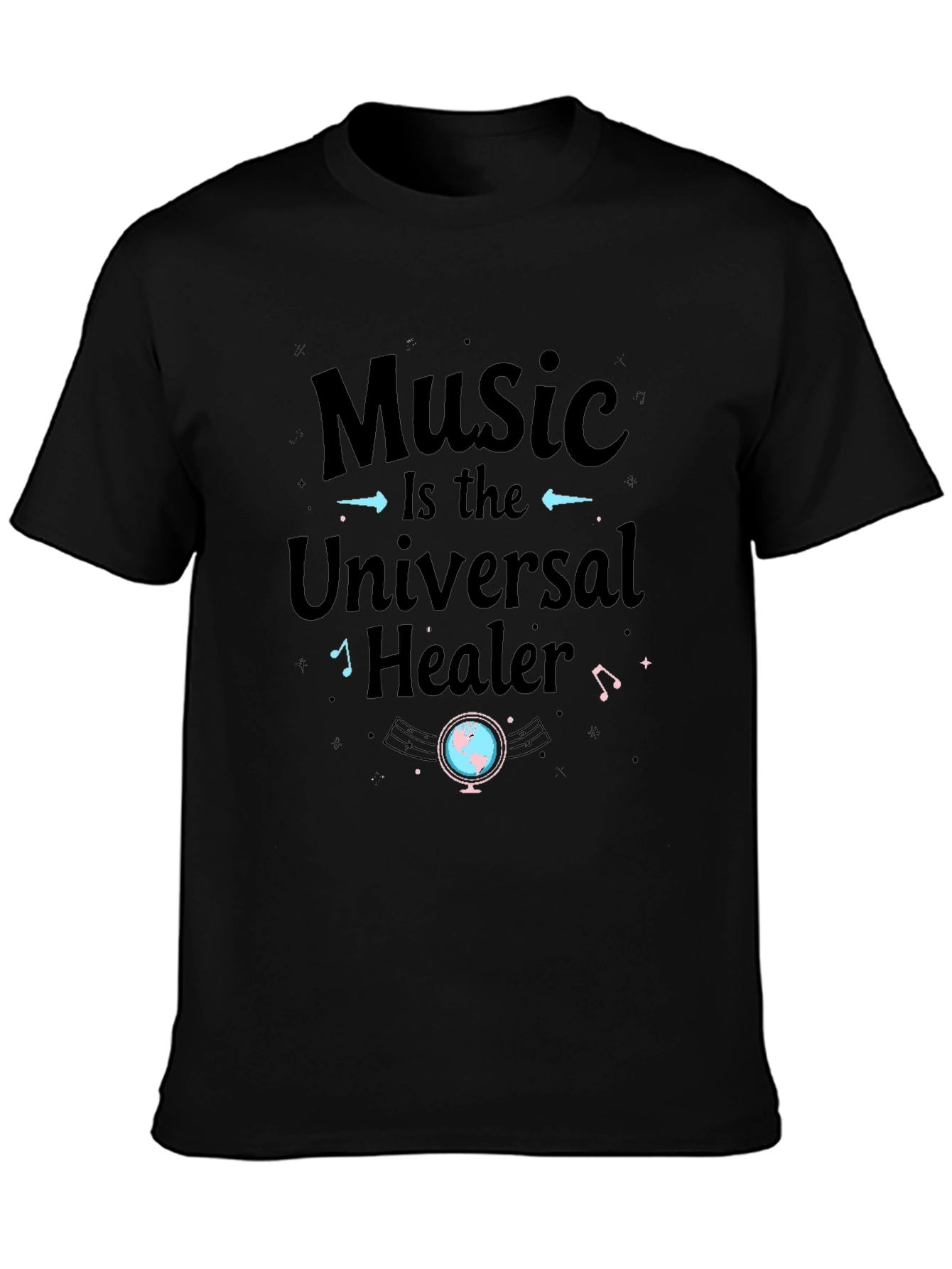 Music is the Universal Healer Graphic Tee