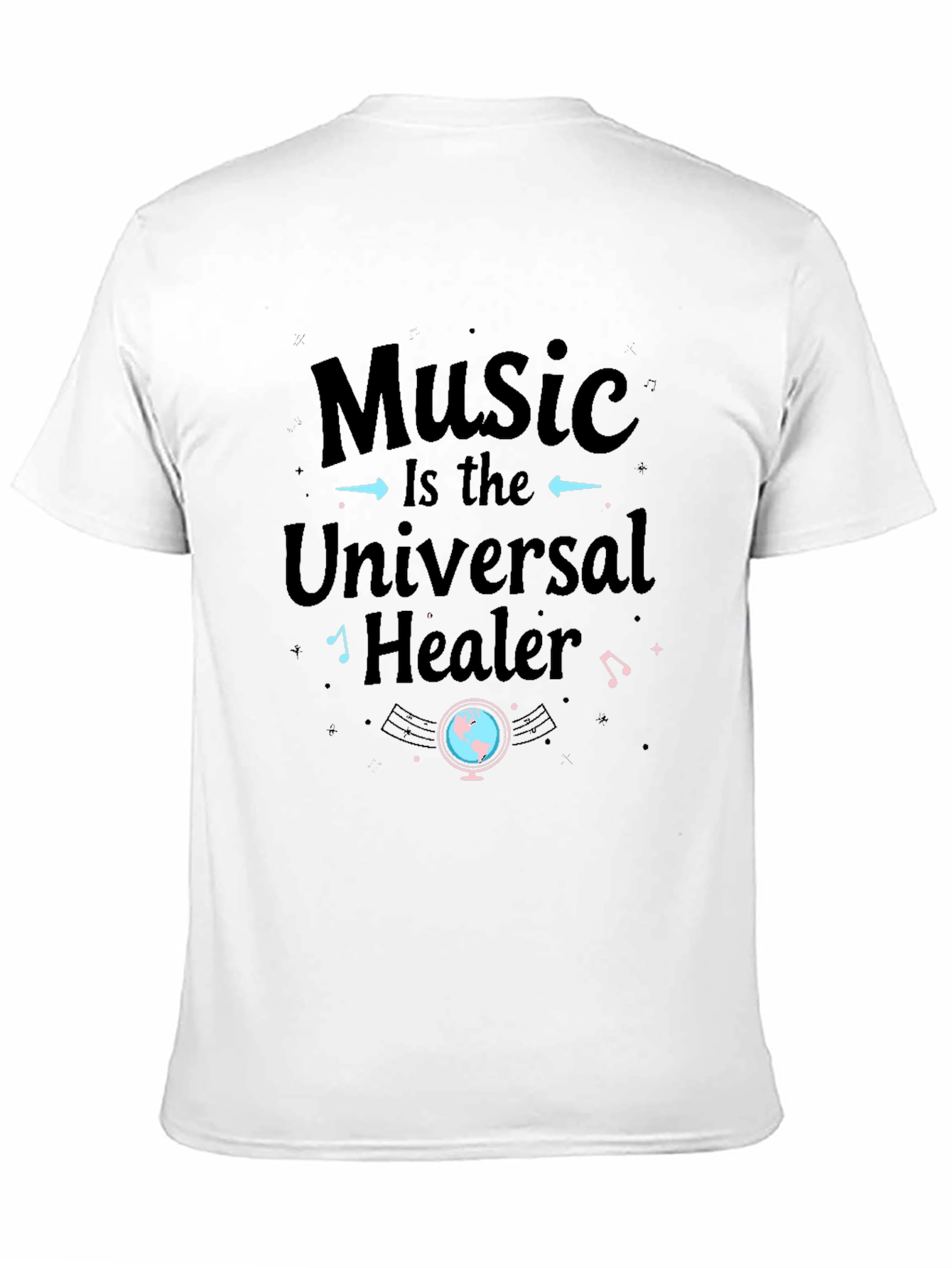Music is the Universal Healer Graphic Tee