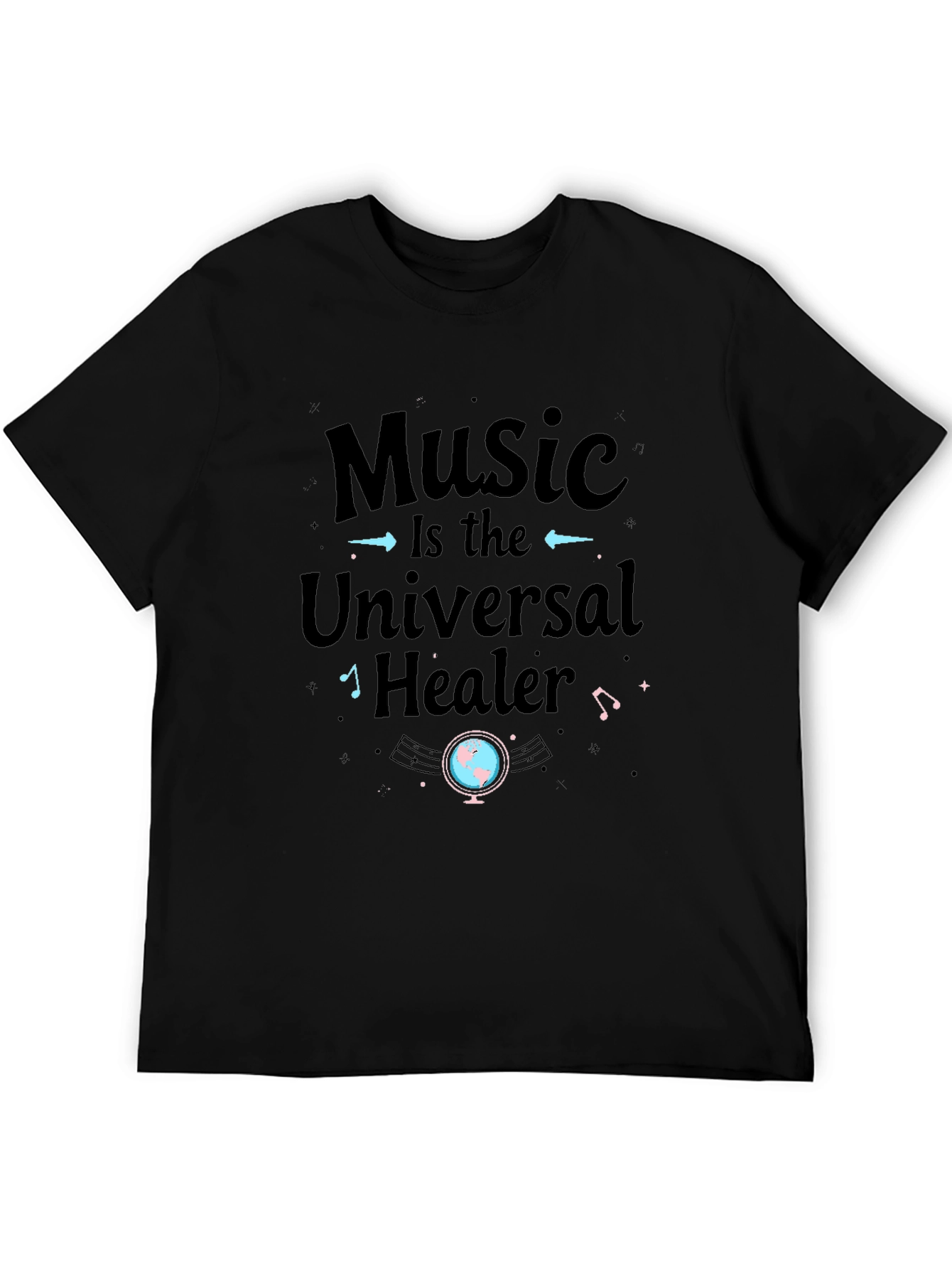 Music is the Universal Healer Graphic Tee