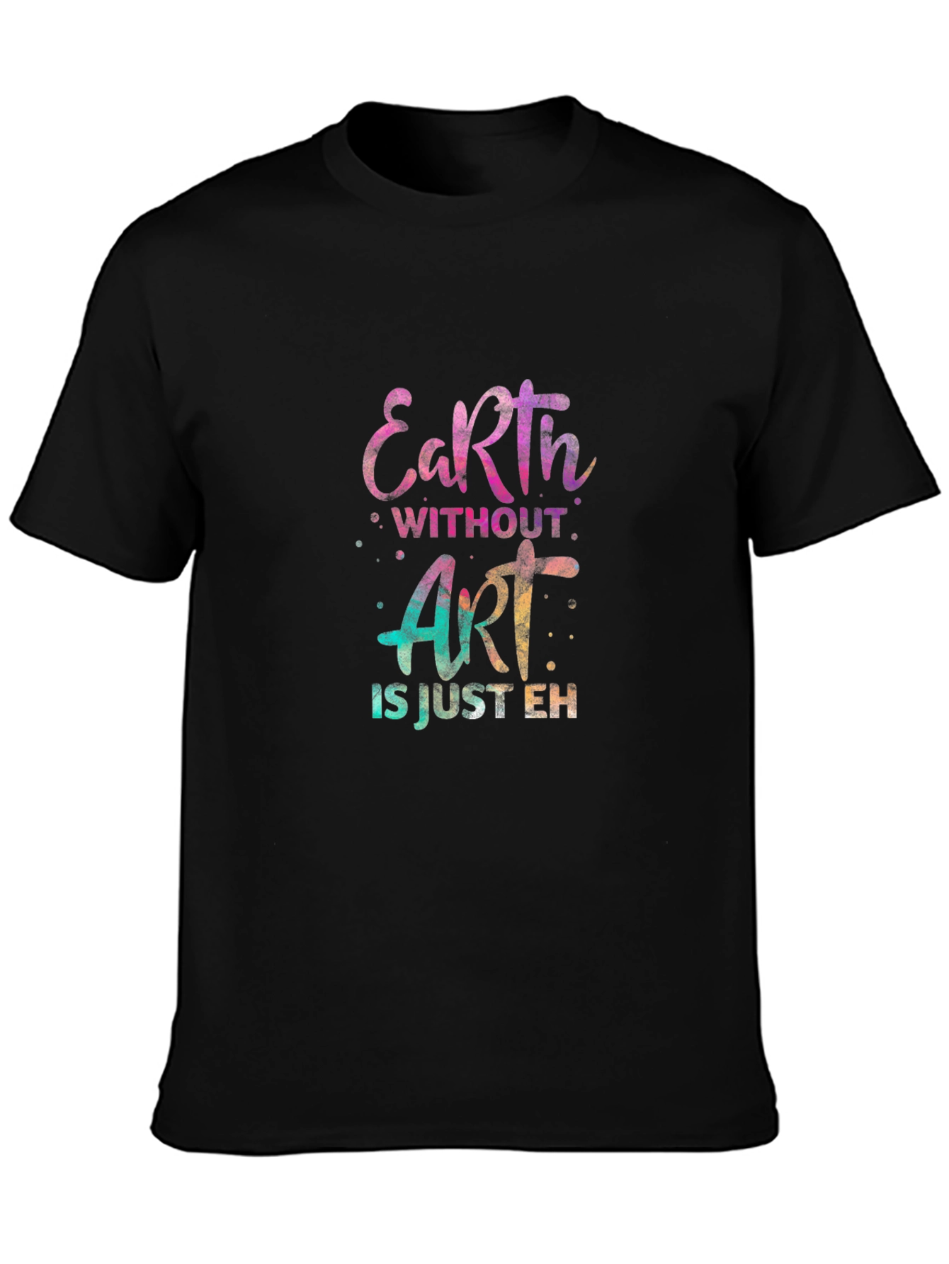 Earth Without Art Black Graphic Tee