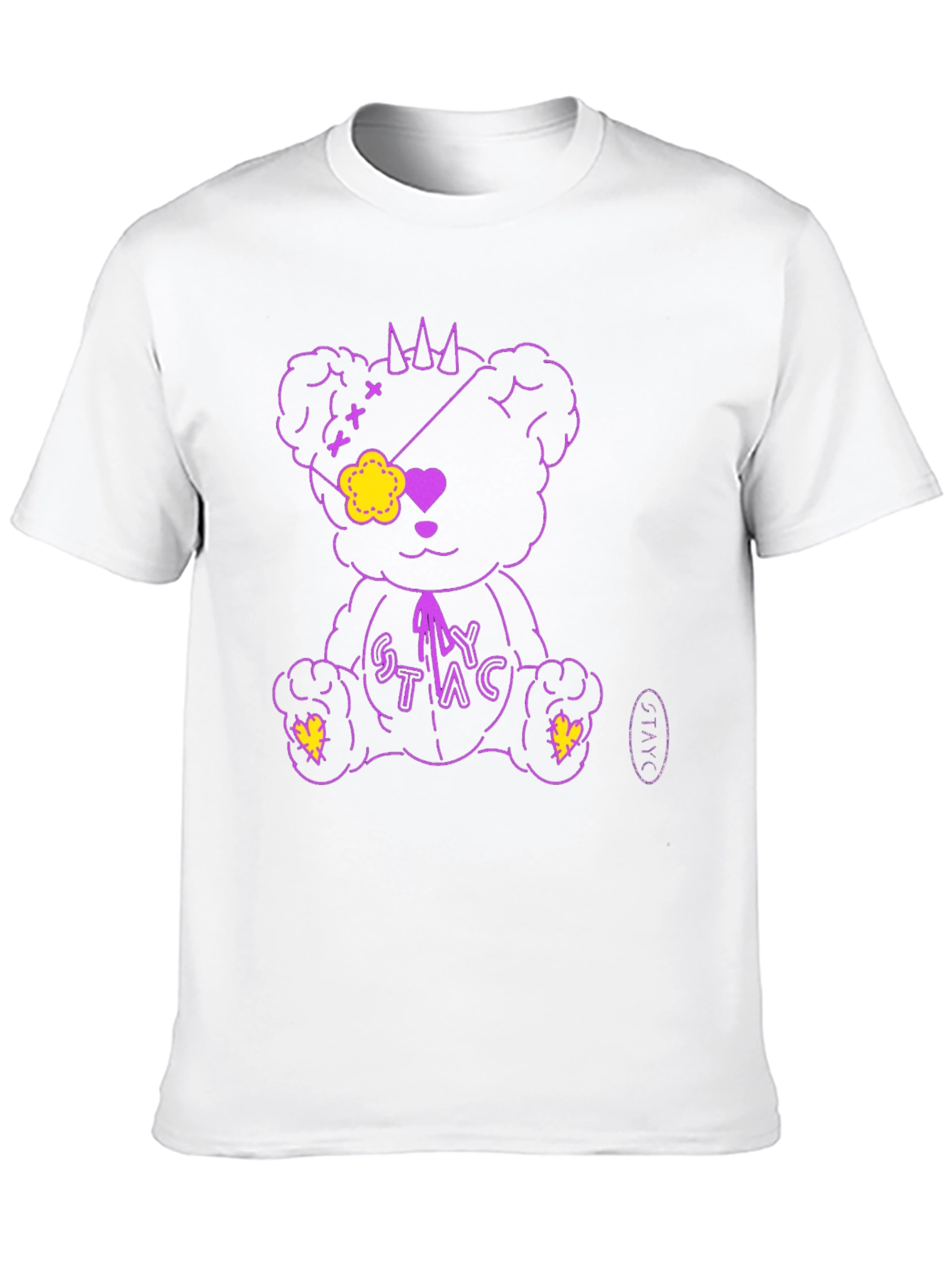 Edgy Bear Graphic Tee - Stylish & Unique
