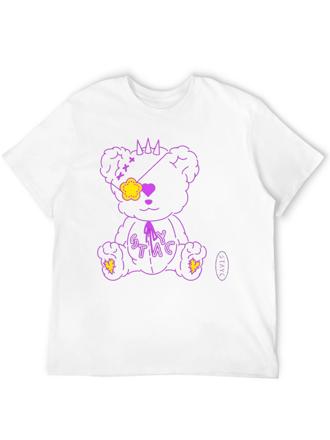 Edgy Bear Graphic Tee - Stylish & Unique