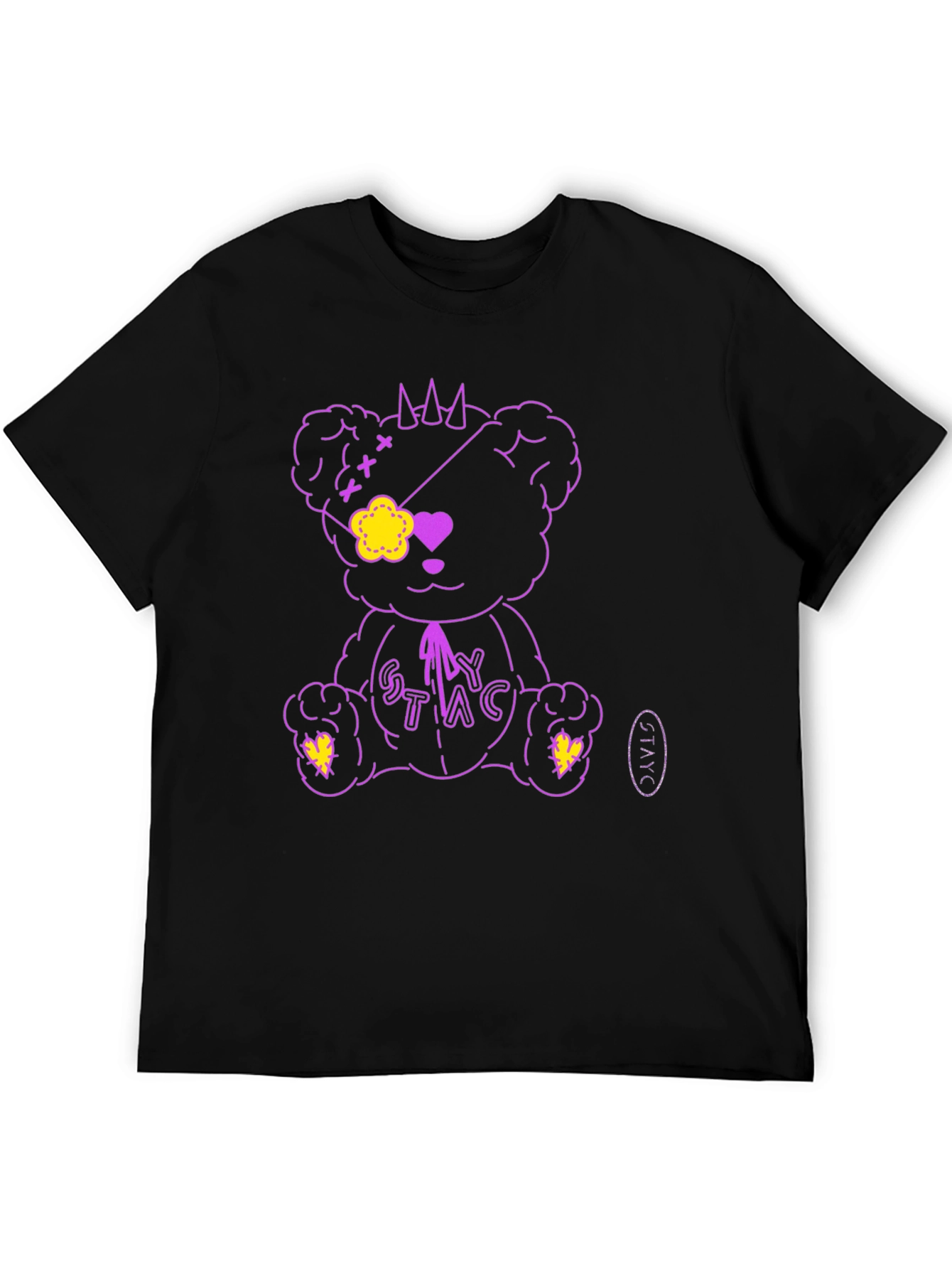 Edgy Bear Graphic Tee - Stylish & Unique