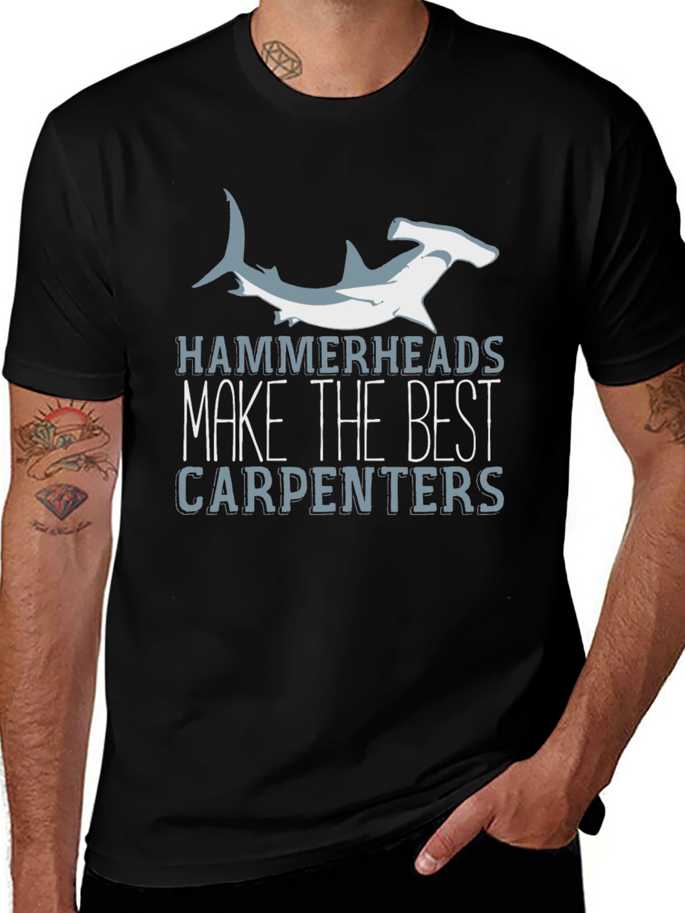 Hammerhead Carpenters Black T-Shirt