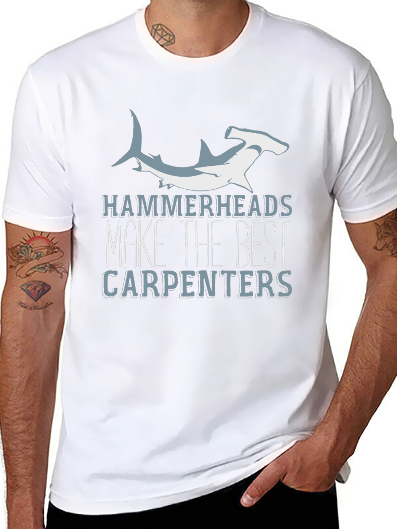 Hammerhead Carpenters Black T-Shirt