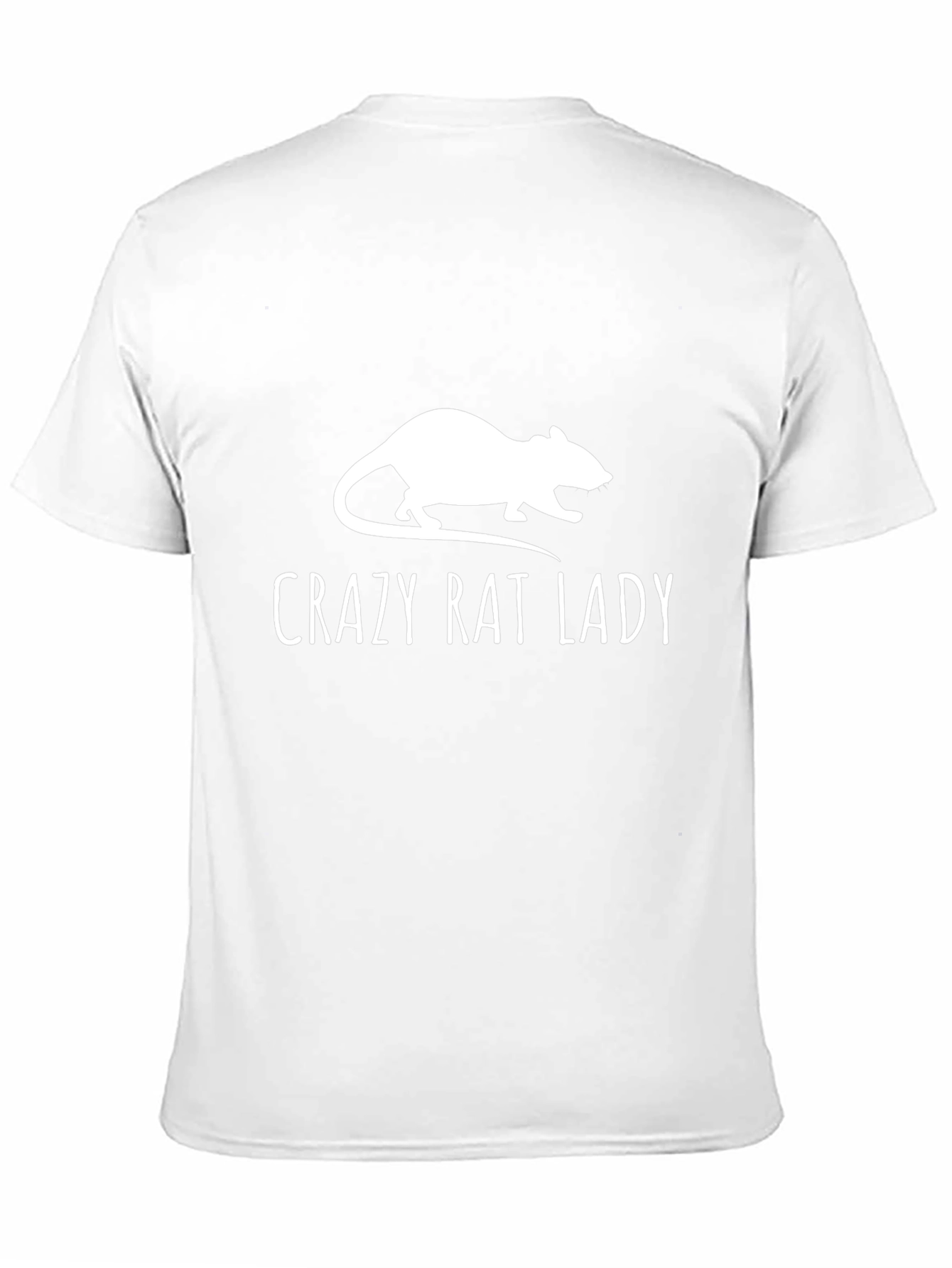 Crazy Rat Lady T-Shirt - Funny Pet Owner Tee