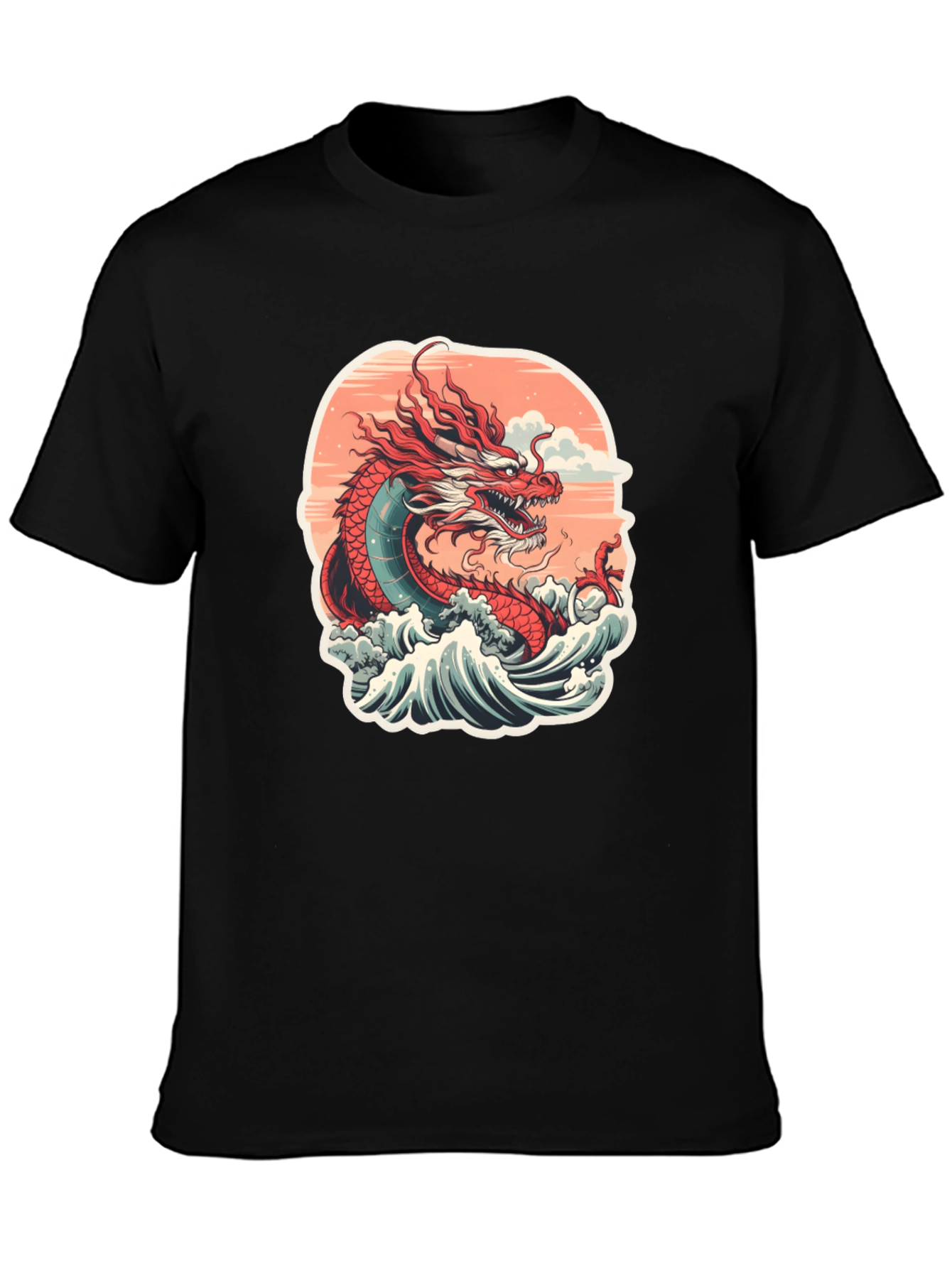 Dragon Wave Graphic Tee